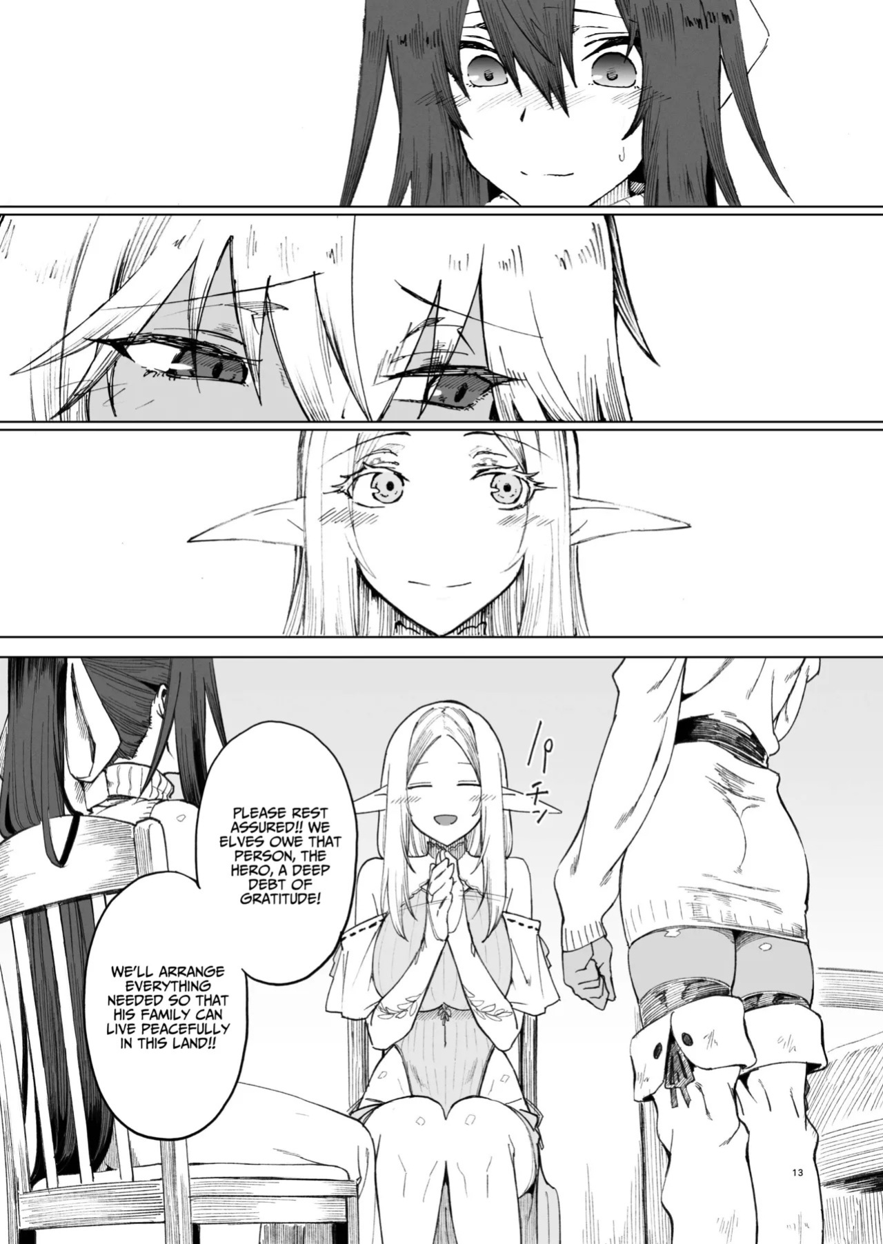 [Gatakomanchi (Komagata)] Isekai Mesu Yuusha 4 [English] [Digital]
