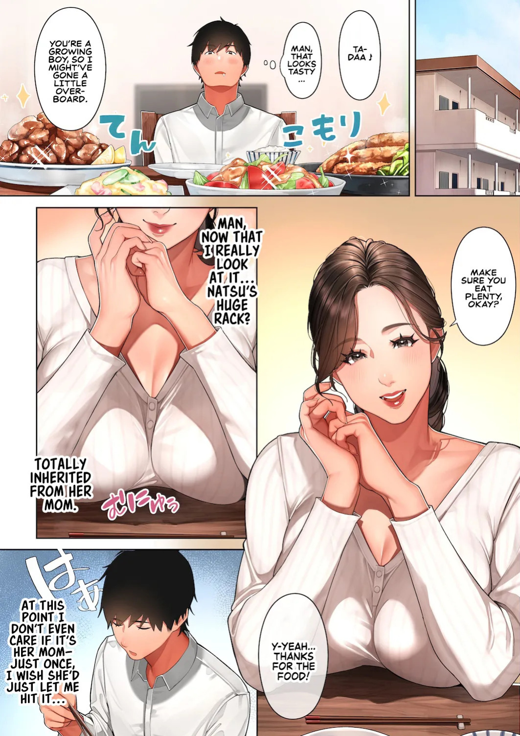 [Sakura no Tomoru Hi e] Kyouko-san wa Osananajimi no Okaa-san | Kyouko, the Mother of My Childhood Friend [English] [Sonarin迫]