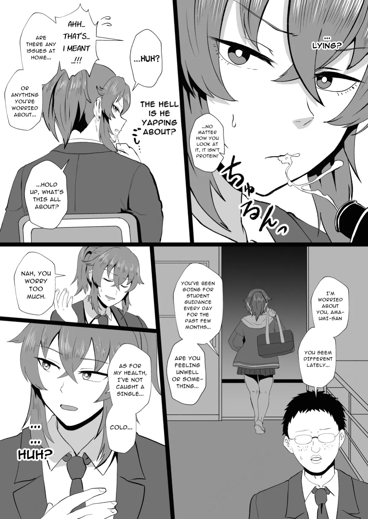 [Hotel Shikinseki (Protohotel)] "Ore, Nanka Okashii ka?" Amami Ryuuki wa Seito Shidouchuu! | "Am I Somehow Weird?" ※Amami Tatsuki is on Student Guidance! [English] [Daddy Scan Me Harder!] [Decensored] [Digital]