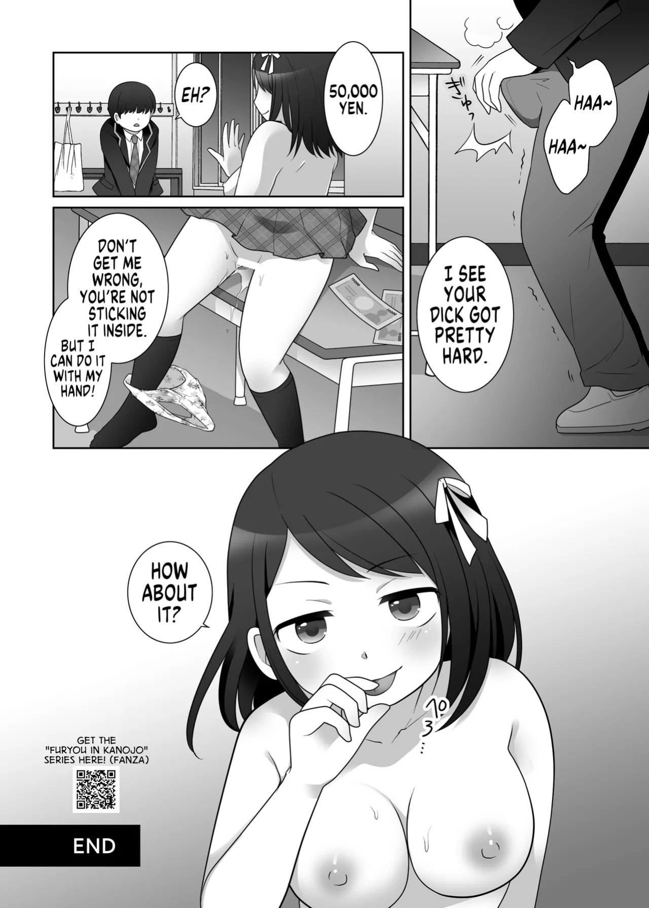[Hyoui Lover (Kuratsuka Riko, Minaduki Nanana)] Furyou in Kanojo Zero(Hyoui Catalog ~Onna no Karada ga Nottorare Makuru Godou Hon~) [English] [GTF]