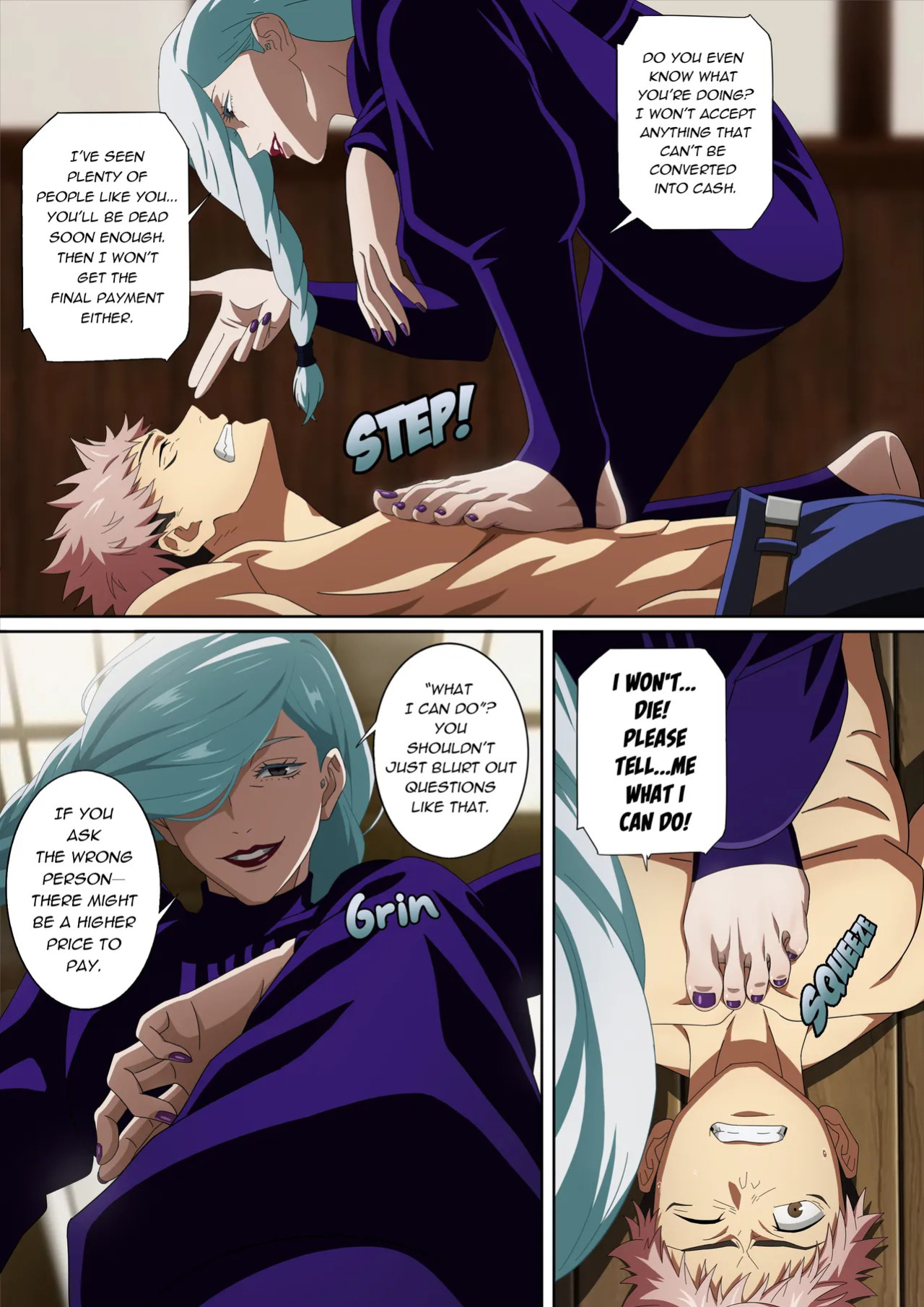 [Foot Croft] [Manga][Jujutsu Kaisen]The Interest She Stamps Out of Me