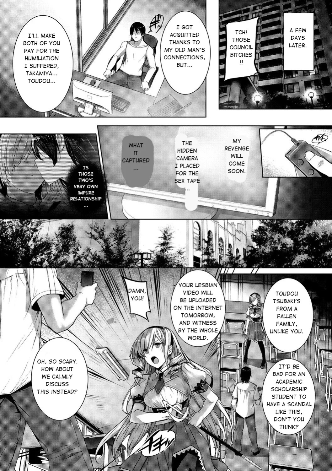 [Katsurai Yoshiaki] Choukyourankou (Kuro Haku BLACK Rubbers) [English] [Digital]
