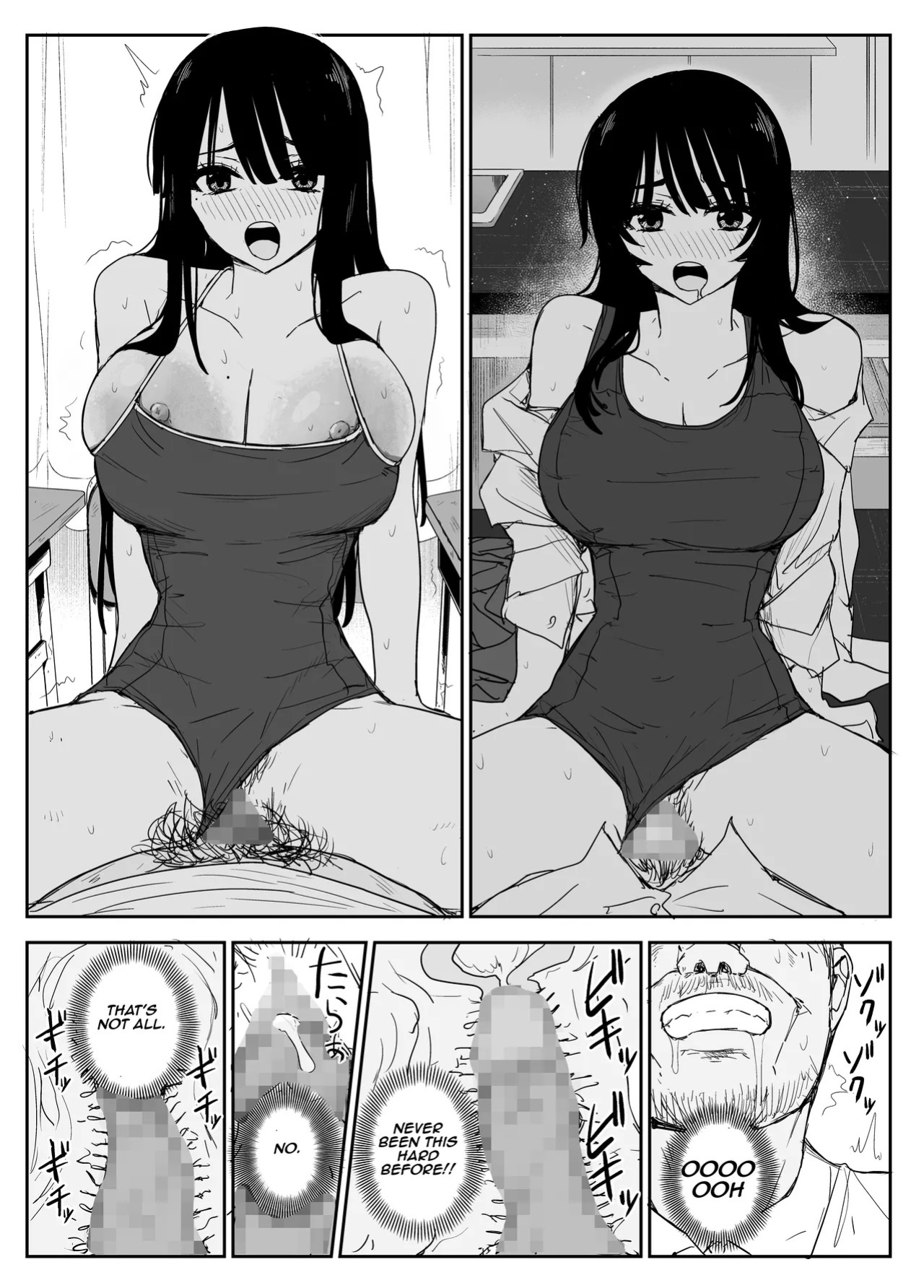 [Haitoku no Mori (Moria)] Oshiego Kiss Hame Nikki 2 Iyagaru Oshiego ni Sukumizu Kisete Oppai Nyuurin Shaburimakuru | Kiss-Sex Diary with My Student 2 ~Forcing a Reluctant Student into a School Swimsuit, Sucking Her Breasts and Areolas Over and Over~ [Aish