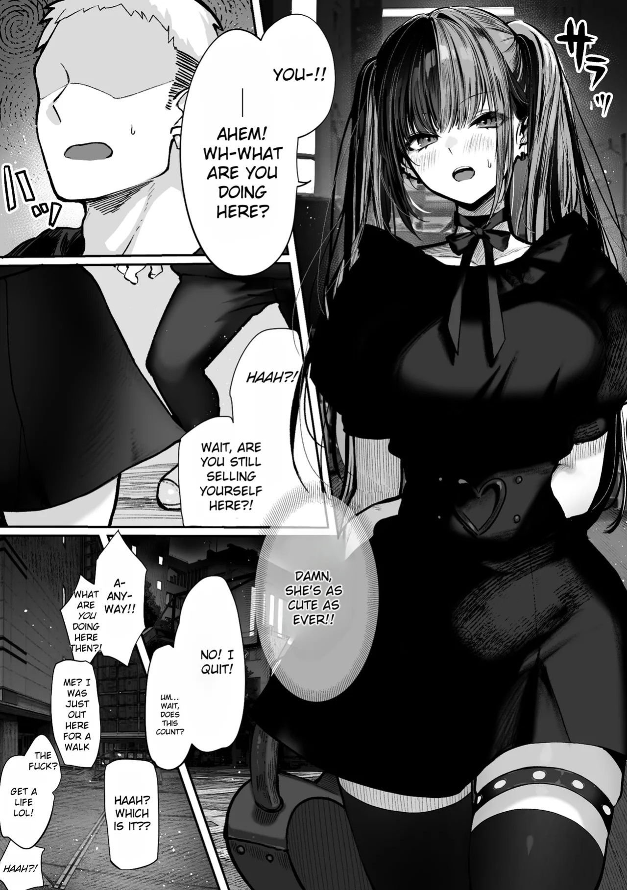 [Pirates Cat] Tachinbo Shiteita Jiraikei-chan ga Wana ni Kakacchau Ohanashi | A Story about Trapping a Promiscuous Gyaru in That Kind of Situation [English] [Rei Scans] [Digital]