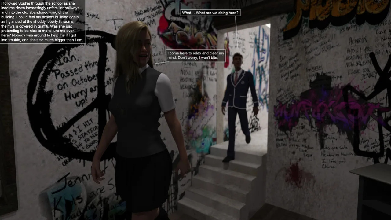 3DeepGTS - Highschool romance 1