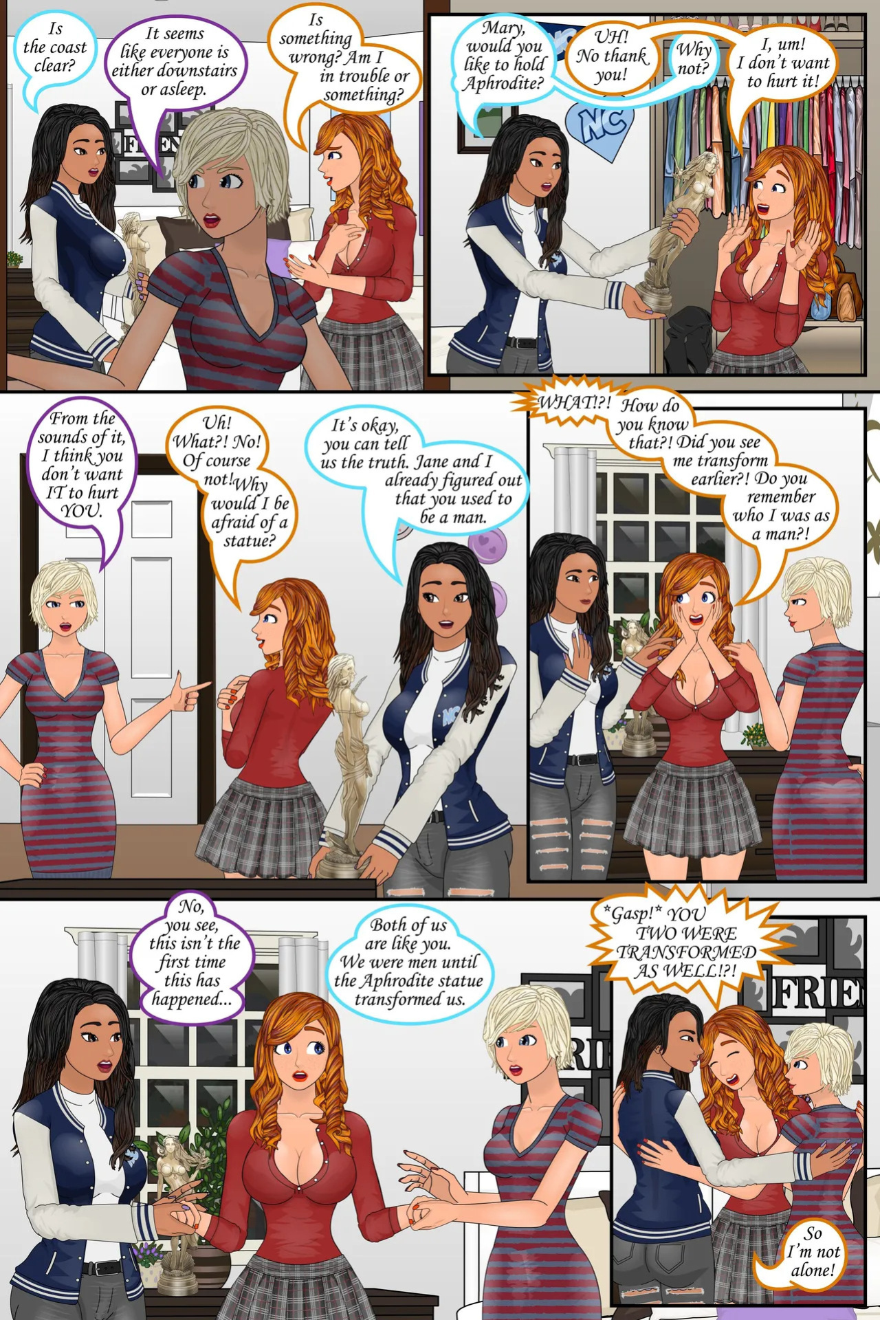[Sapphire Foxx] The Coed Curse - Sorority Sisters