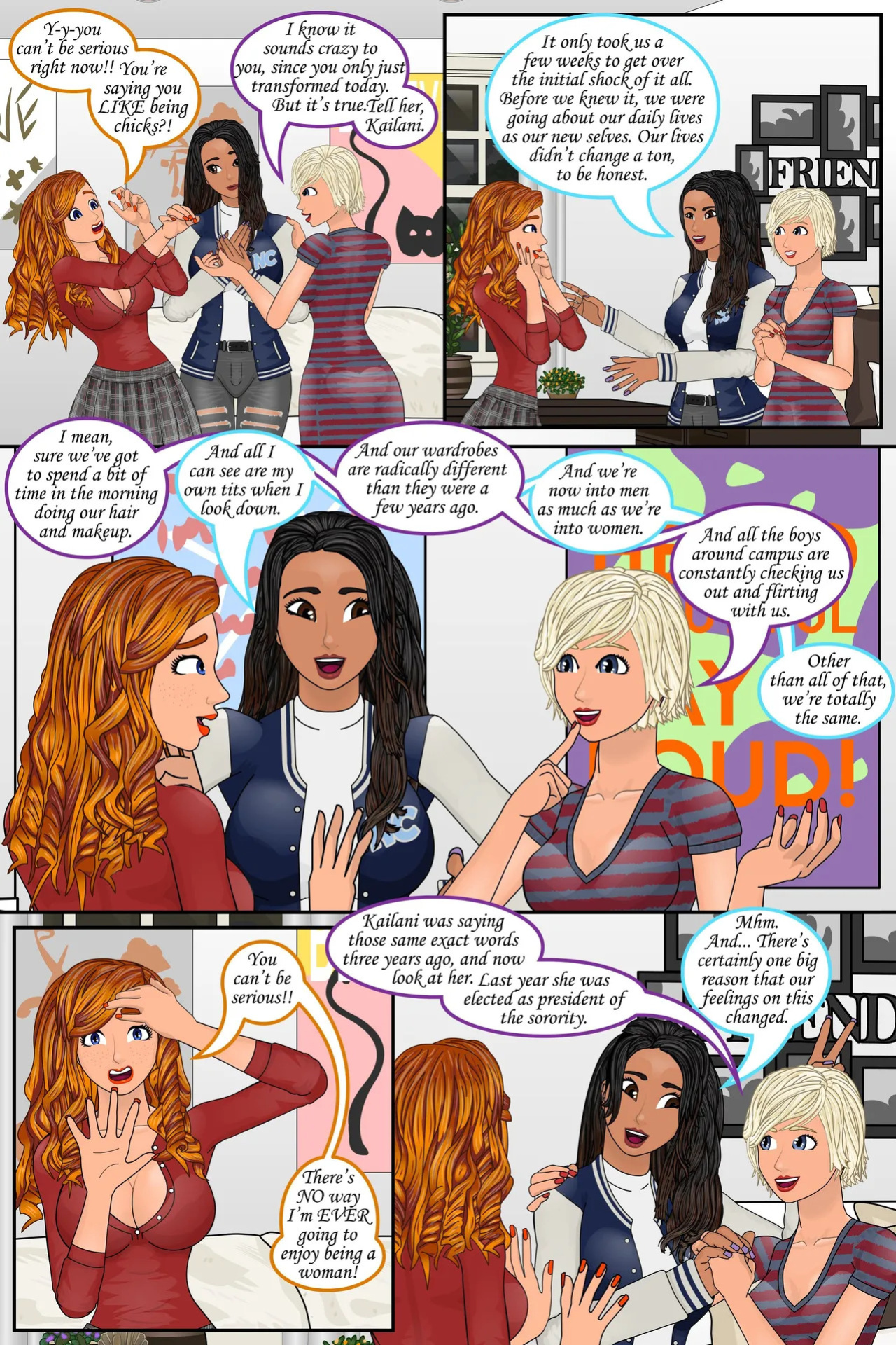 [Sapphire Foxx] The Coed Curse - Sorority Sisters