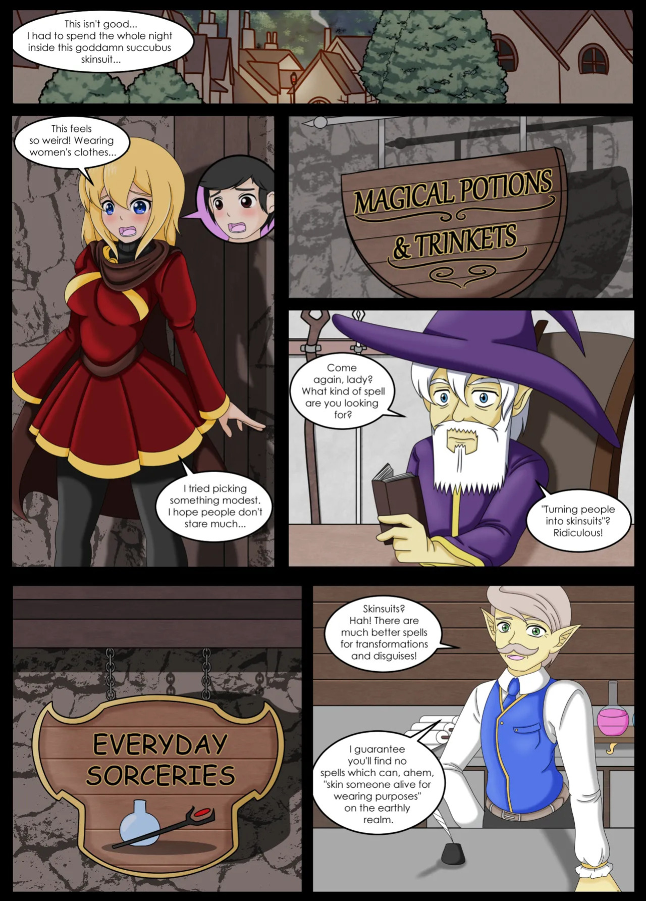 [Vanron] How (Not) to Summon a Succubus CH.1-12 [+Extras]