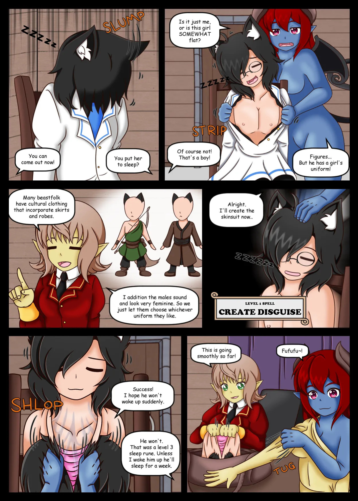 [Vanron] How (Not) to Summon a Succubus CH.1-12 [+Extras]