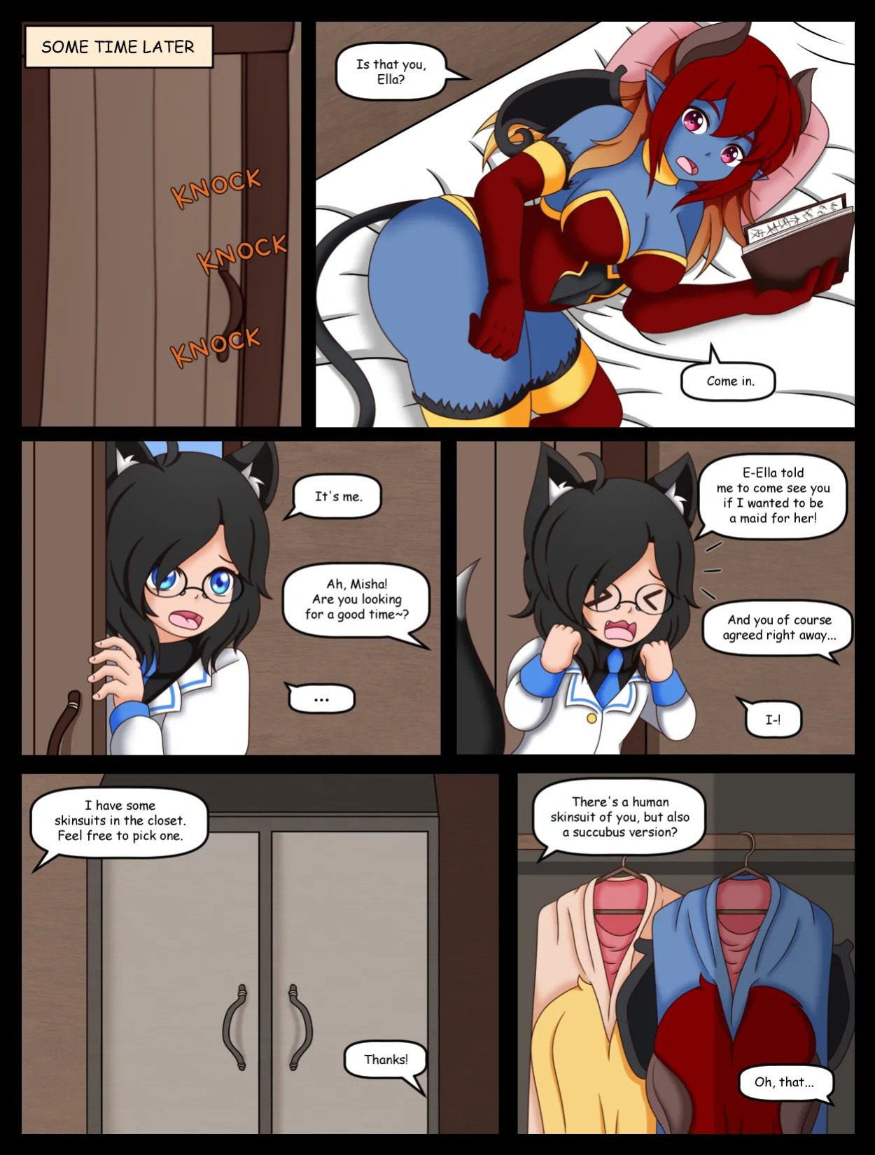 [Vanron] How (Not) to Summon a Succubus CH.1-12 [+Extras]