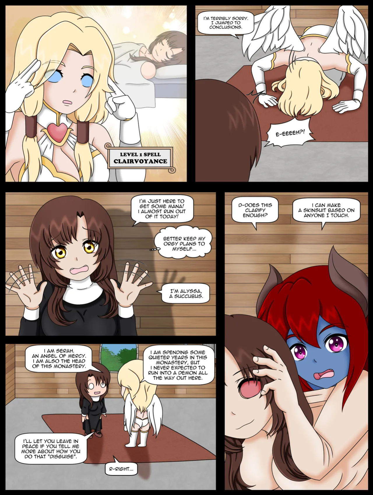 [Vanron] How (Not) to Summon a Succubus CH.1-12 [+Extras]