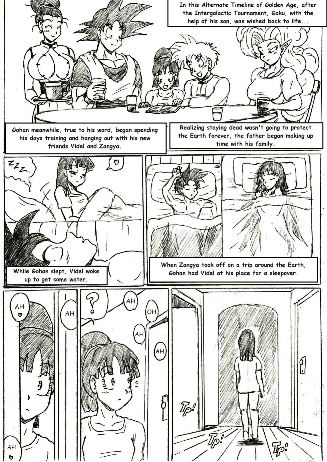 [TheWriteFiction]DRAGONBALL NTR Special - Real Adult Mating