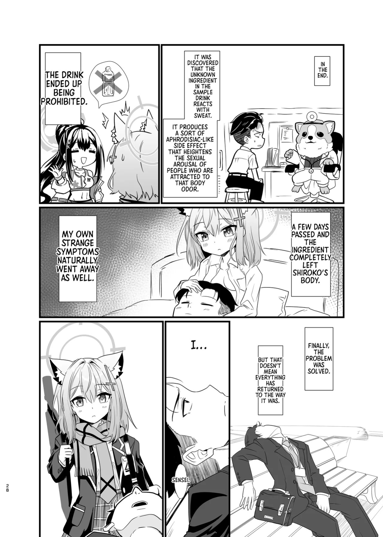 [Studio SUSHI KUI-NE (Kotojima Motoki)] Kowaku no Kiri | Seductive Haze (Blue Archive) [English] [Shiro Translation] [Digital]