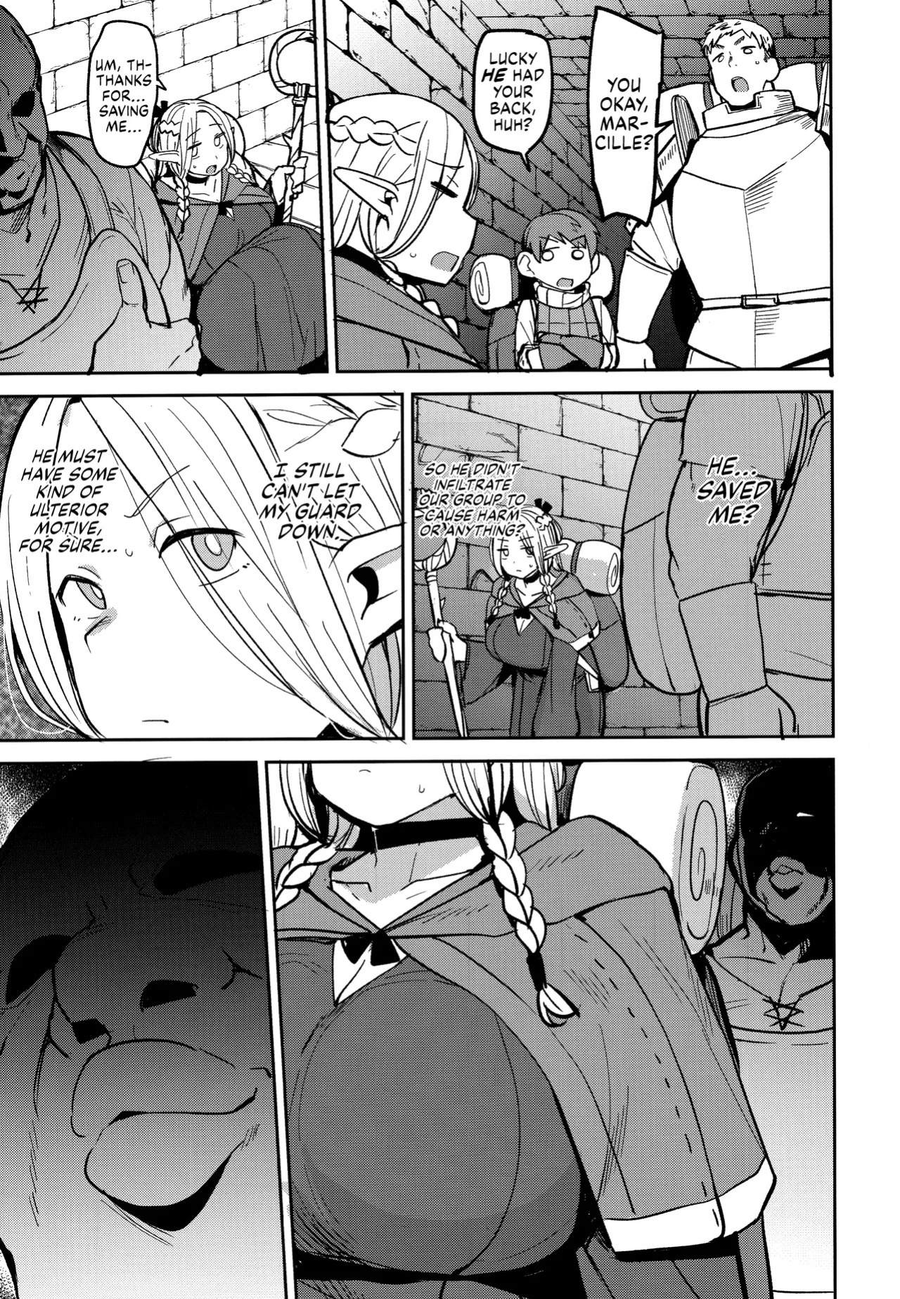 (C106) [North70 (Nanao Yukiji)] Chin Ochi Donkusa Elf | Dumbass Elf, Dicked Over And Dicked Down (Dungeon Meshi) [English] [Suizokukan]