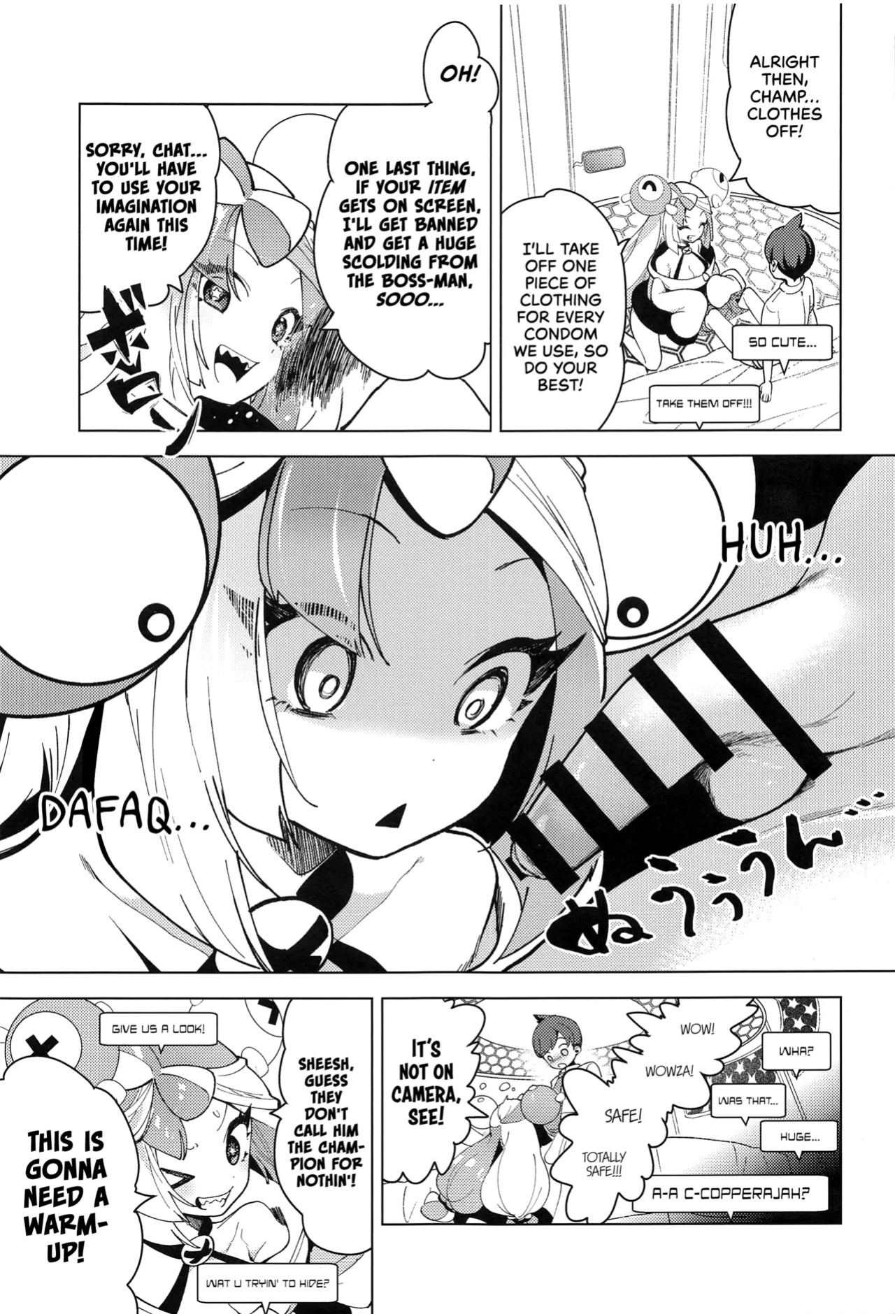 (C101) [chori (Chorimokki)] Nanjamo to Ura Gym Challenge!! | Iono's Super Secret Gym Challenge!!! (Pokémon Scarlet and Violet) [English] [head empty]