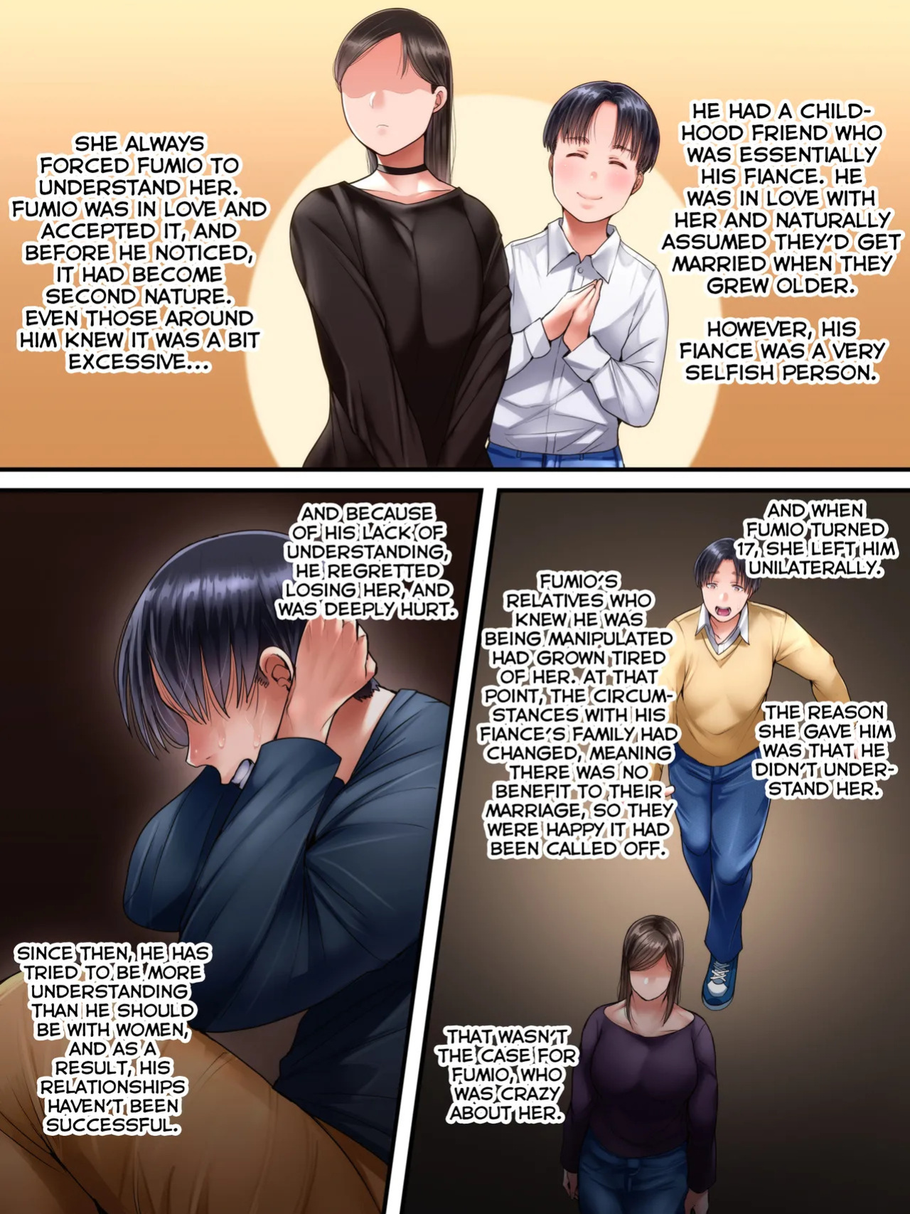 [Ijiise] Kaigai shusshin no shinkon tsuma ga hoka no otoko to Yaritai to dogeza shite kimashita -zenpen- [English] [SDTLs]