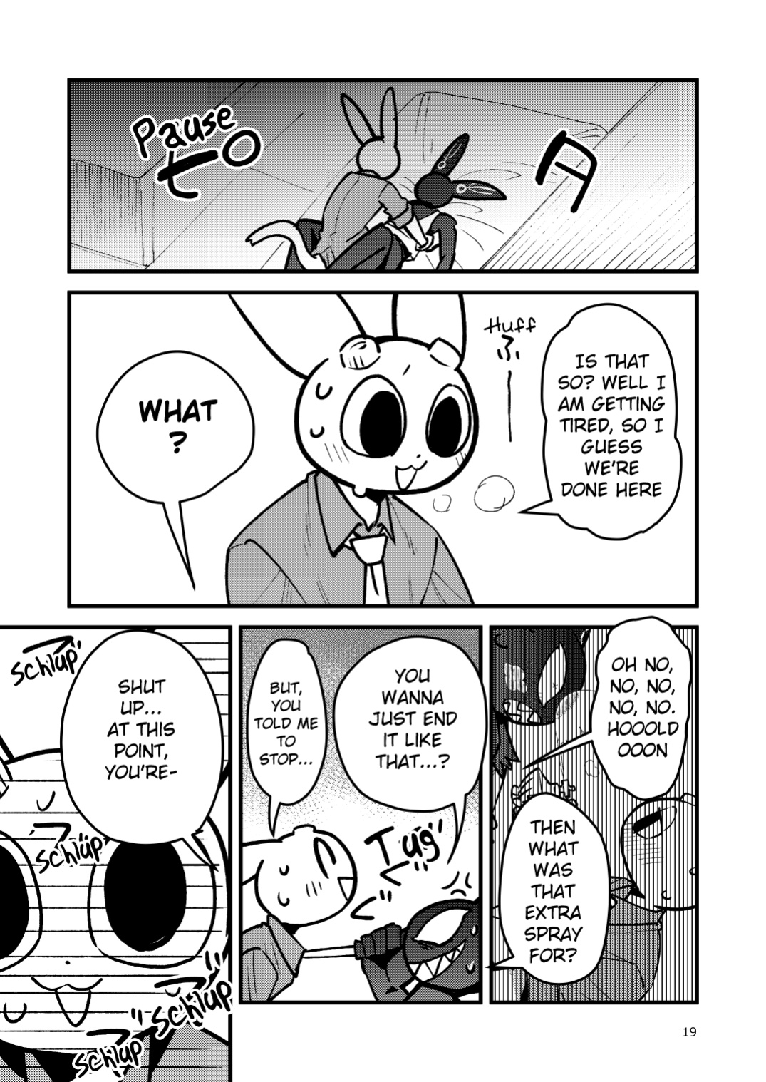 [Harugoya (Harusuke)] Sebas ga tukutta Yakuhinn de Gimlet ga Midarani narurashii | Turns out the drug Sebastion made, turned Gimlet horny (Giant Lady) [English] [Benjiboyo] [Digital]