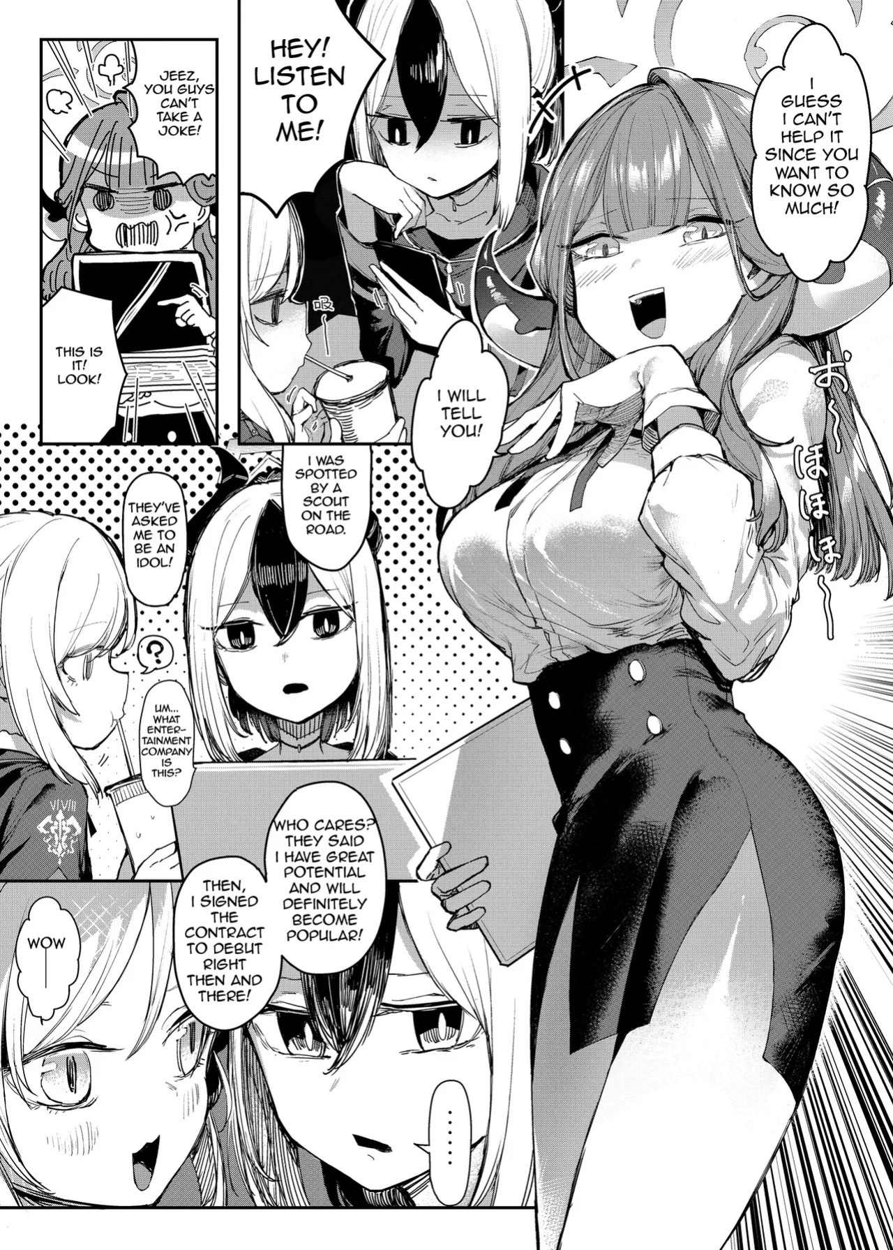 [013] President Aru Makes Her Idol Debut!？ (Blue Archive) [English] [Decensored]
