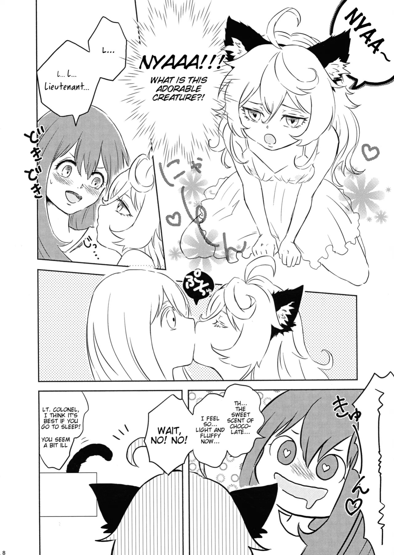 (Akihabara Chou Doujinsai) [LONGTAIL (Miso)] BONBON=CAT (Youjo Senki) [English]
