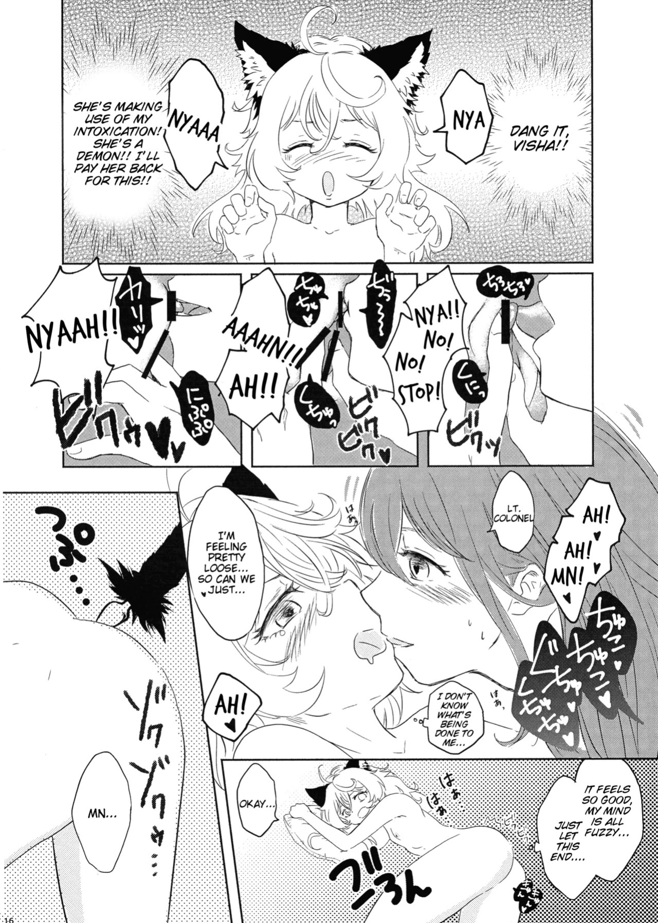 (Akihabara Chou Doujinsai) [LONGTAIL (Miso)] BONBON=CAT (Youjo Senki) [English]