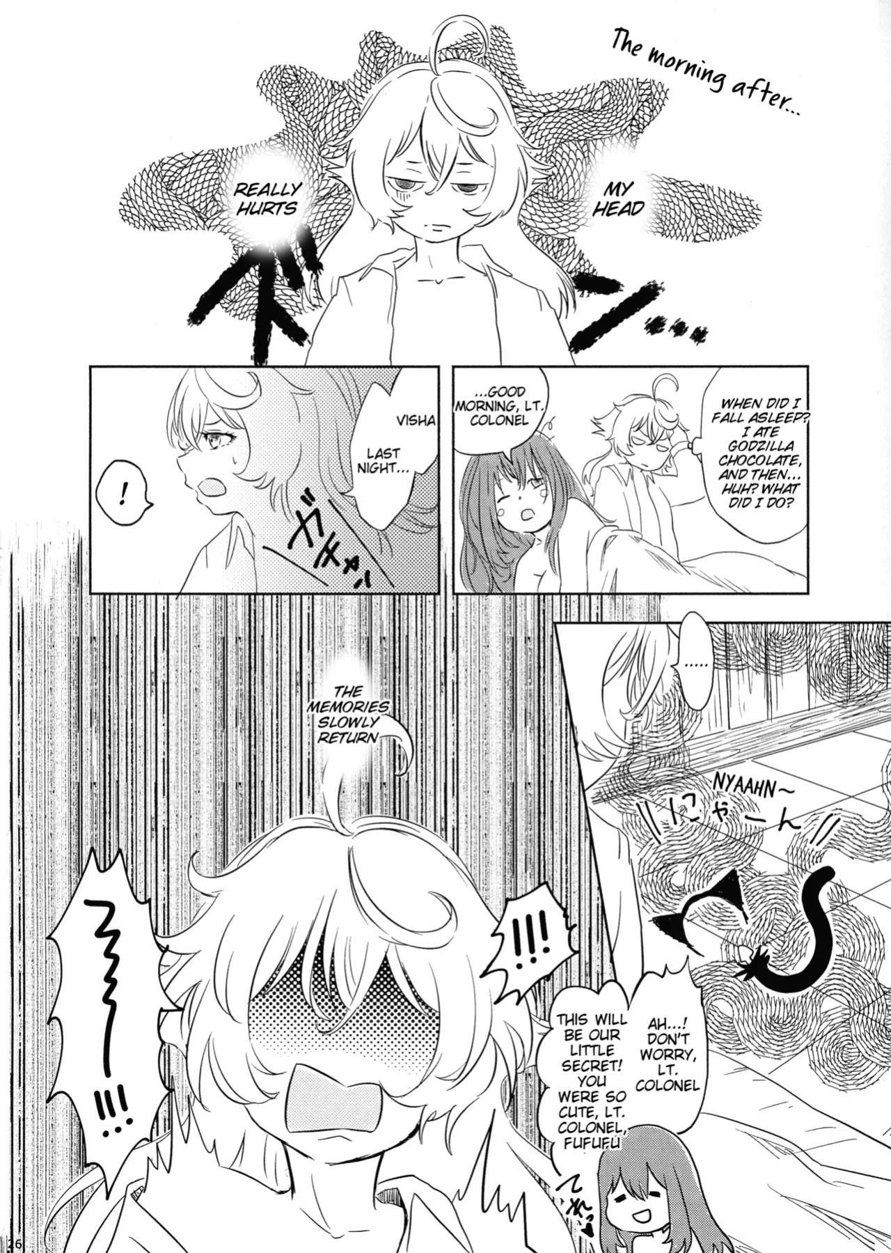 (Akihabara Chou Doujinsai) [LONGTAIL (Miso)] BONBON=CAT (Youjo Senki) [English]