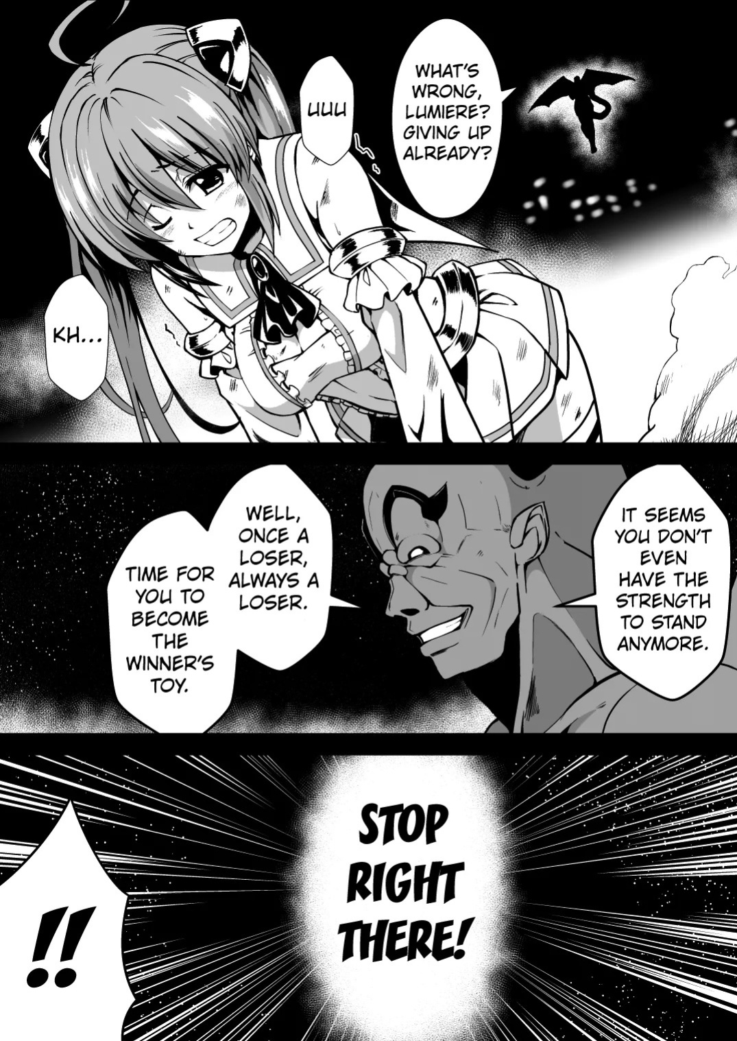 [Milk Dipper] Rankou Tenshi Arutemisu ~ Nakama o Toraware Akuma ni Okasa Reta Shōjo no Matsuro ~ [English] [Kuraudo]
