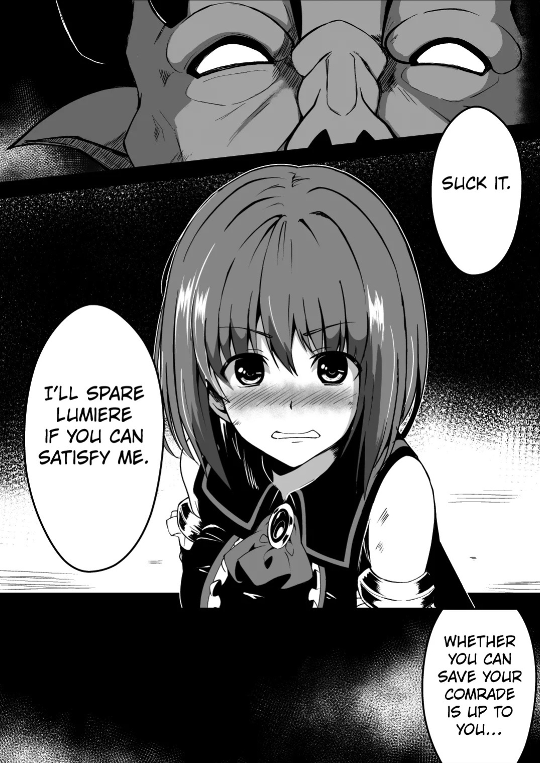 [Milk Dipper] Rankou Tenshi Arutemisu ~ Nakama o Toraware Akuma ni Okasa Reta Shōjo no Matsuro ~ [English] [Kuraudo]