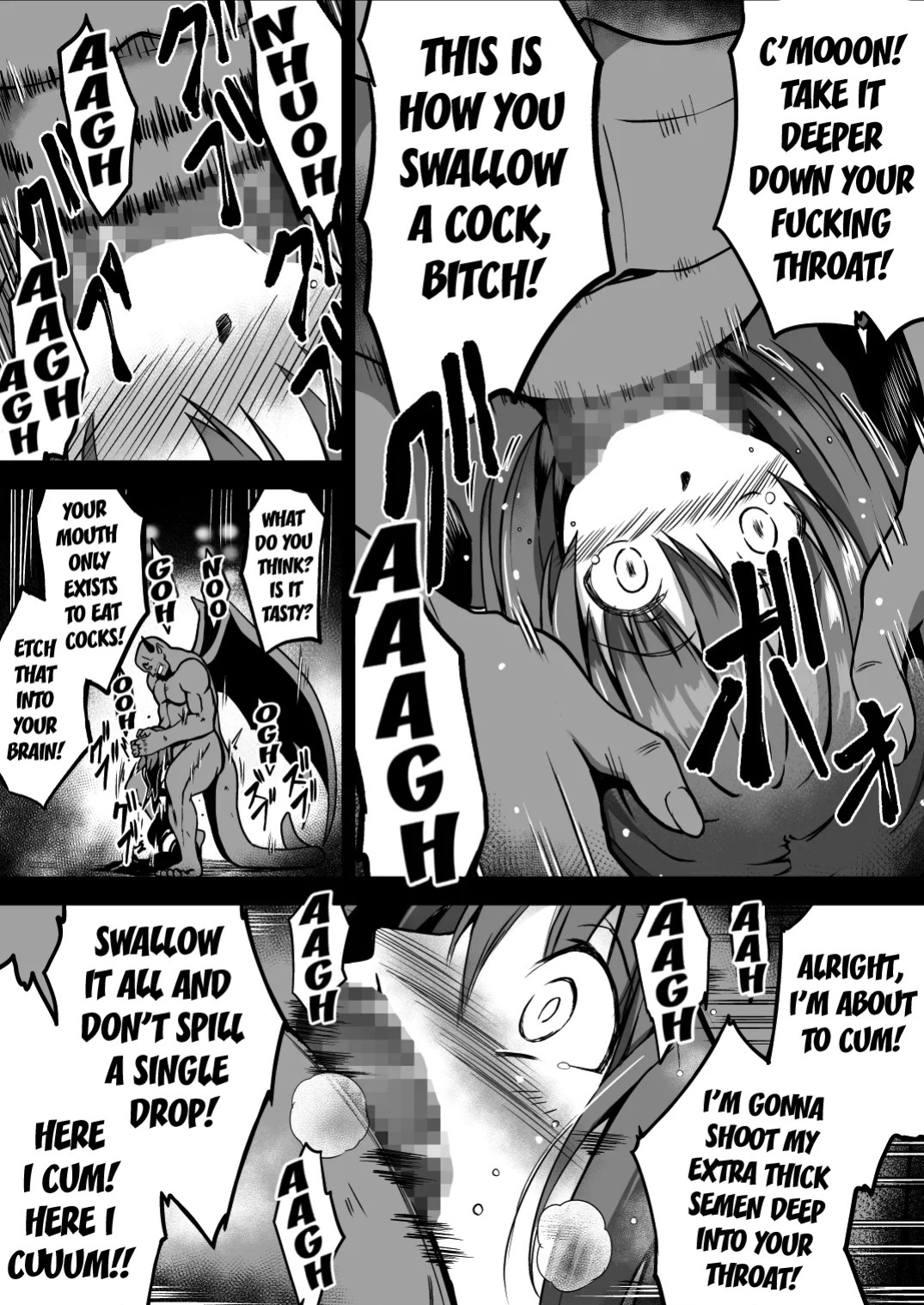 [Milk Dipper] Rankou Tenshi Arutemisu ~ Nakama o Toraware Akuma ni Okasa Reta Shōjo no Matsuro ~ [English] [Kuraudo]