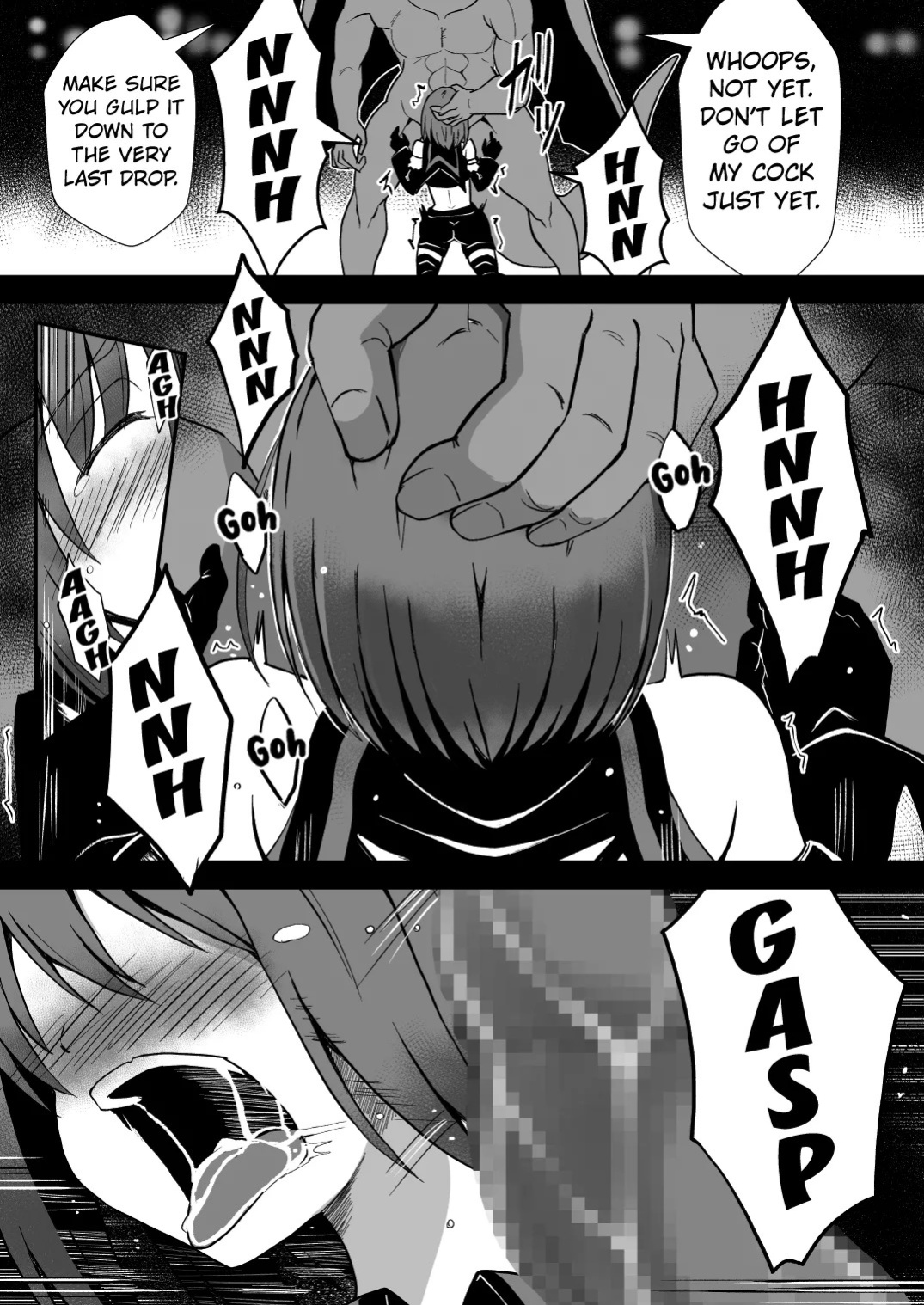 [Milk Dipper] Rankou Tenshi Arutemisu ~ Nakama o Toraware Akuma ni Okasa Reta Shōjo no Matsuro ~ [English] [Kuraudo]