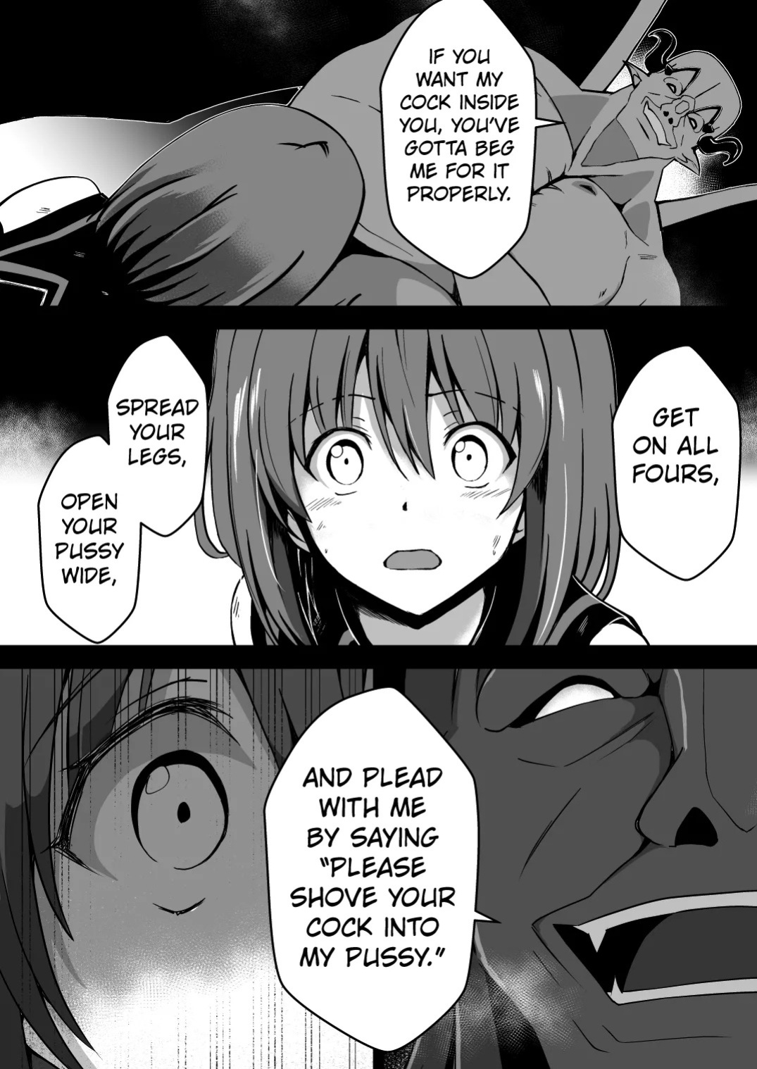 [Milk Dipper] Rankou Tenshi Arutemisu ~ Nakama o Toraware Akuma ni Okasa Reta Shōjo no Matsuro ~ [English] [Kuraudo]