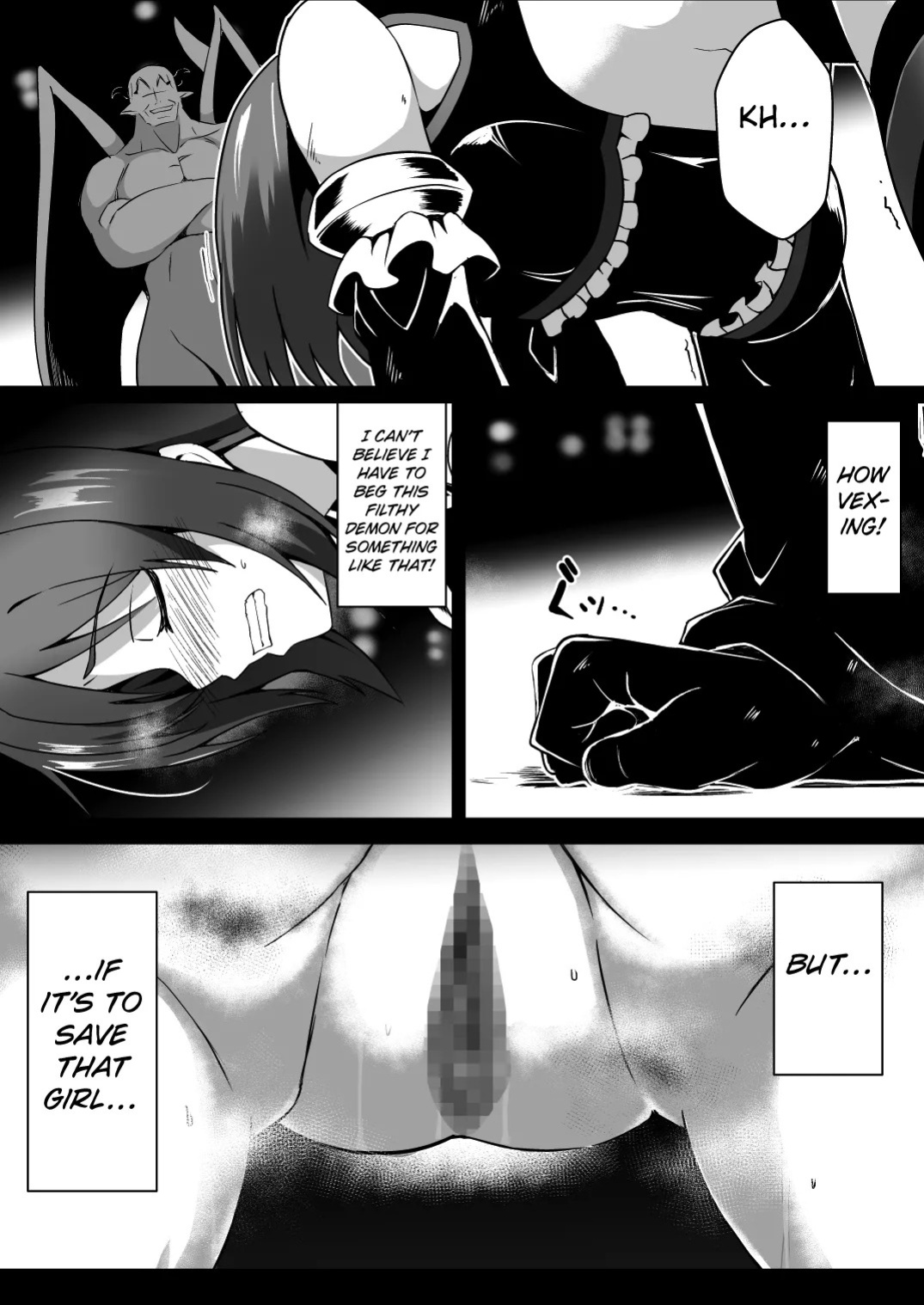 [Milk Dipper] Rankou Tenshi Arutemisu ~ Nakama o Toraware Akuma ni Okasa Reta Shōjo no Matsuro ~ [English] [Kuraudo]