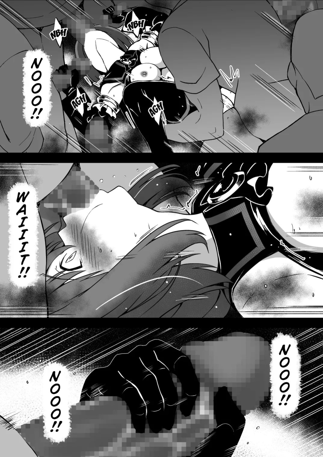 [Milk Dipper] Rankou Tenshi Arutemisu ~ Nakama o Toraware Akuma ni Okasa Reta Shōjo no Matsuro ~ [English] [Kuraudo]