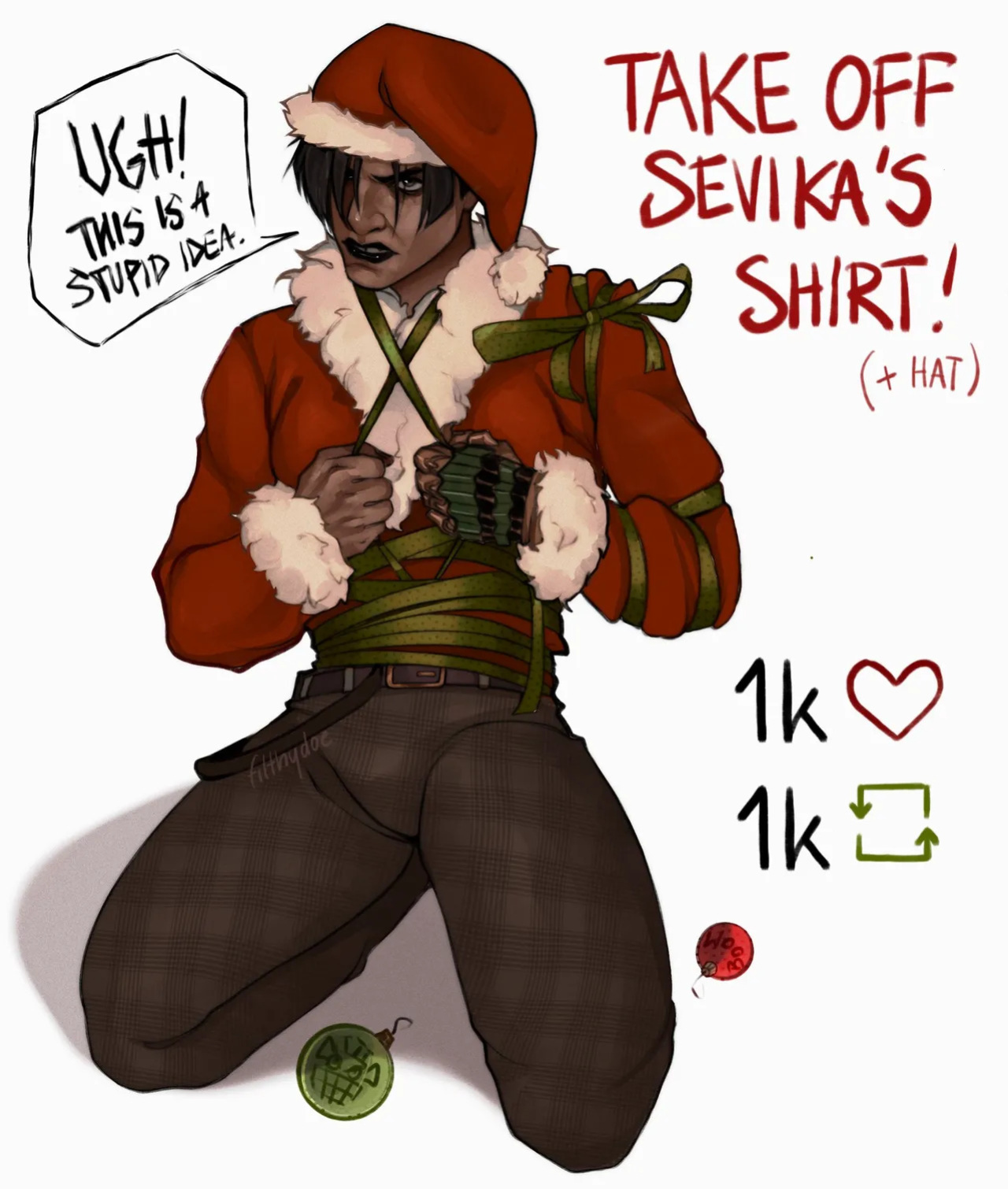 [filthydoe] Sevika Strip Game (Arcane: League of Legends)