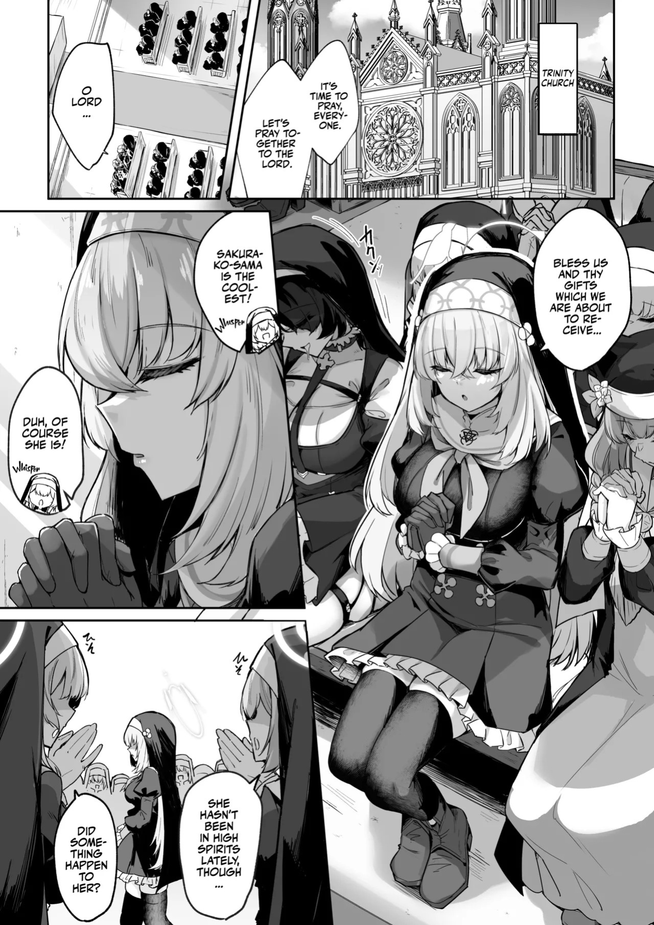 [Tiusan Kingdom (Kazamitiu)] Sakura no Sanbika | Sakura's Hymn (Blue Archive) [English] [Team Rabu2] [Digital]