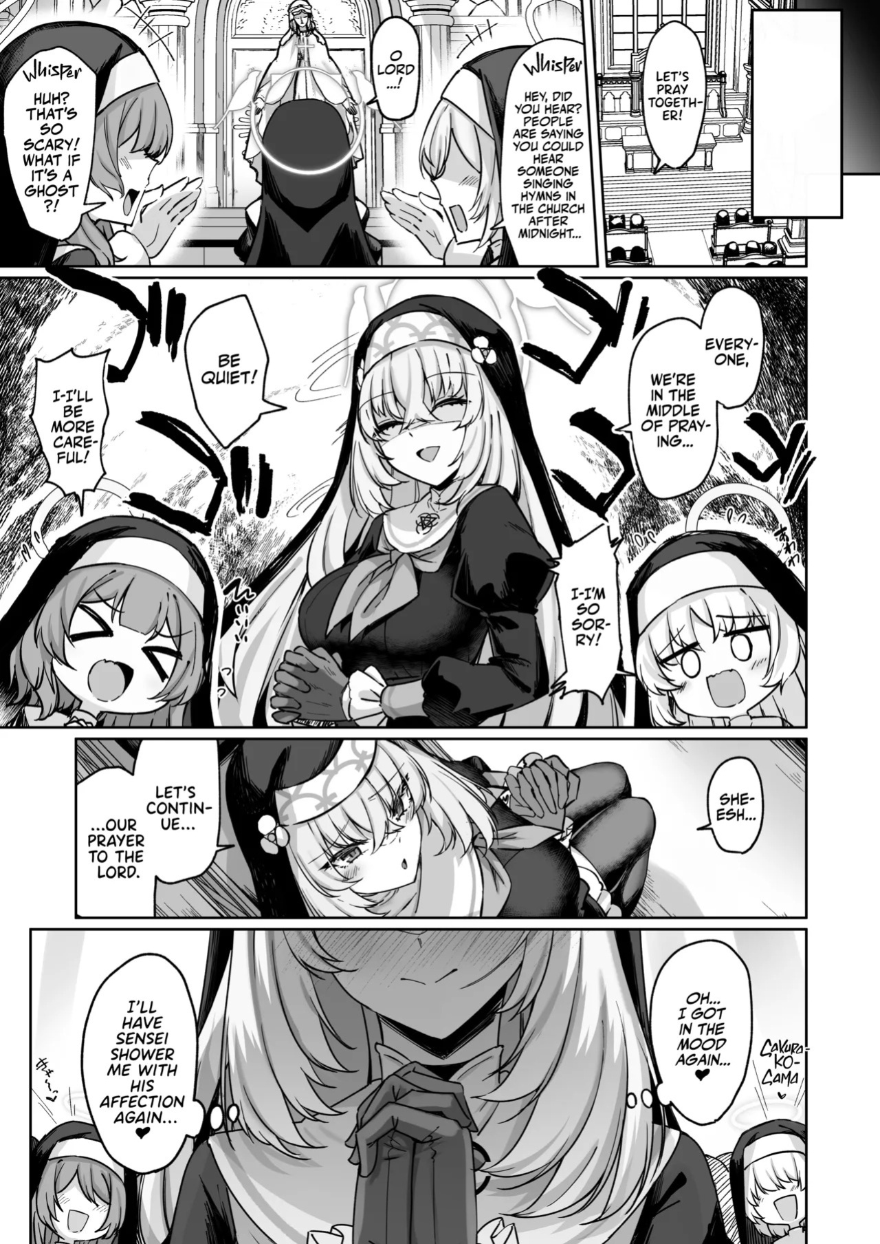 [Tiusan Kingdom (Kazamitiu)] Sakura no Sanbika | Sakura's Hymn (Blue Archive) [English] [Team Rabu2] [Digital]