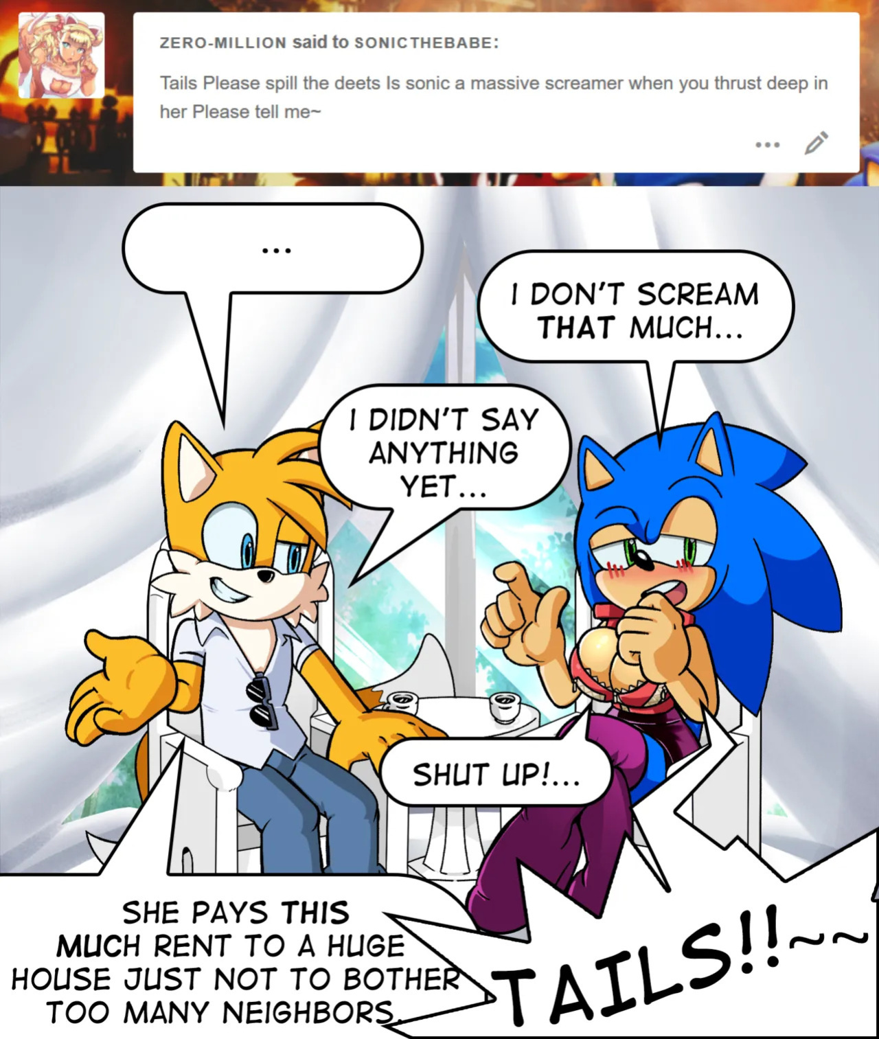 [Miss Phase] Ask Sonic the Babe and Tails