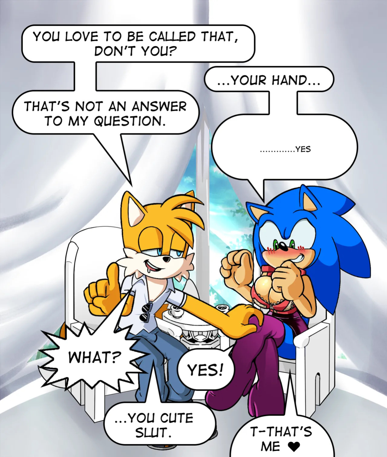 [Miss Phase] Ask Sonic the Babe and Tails