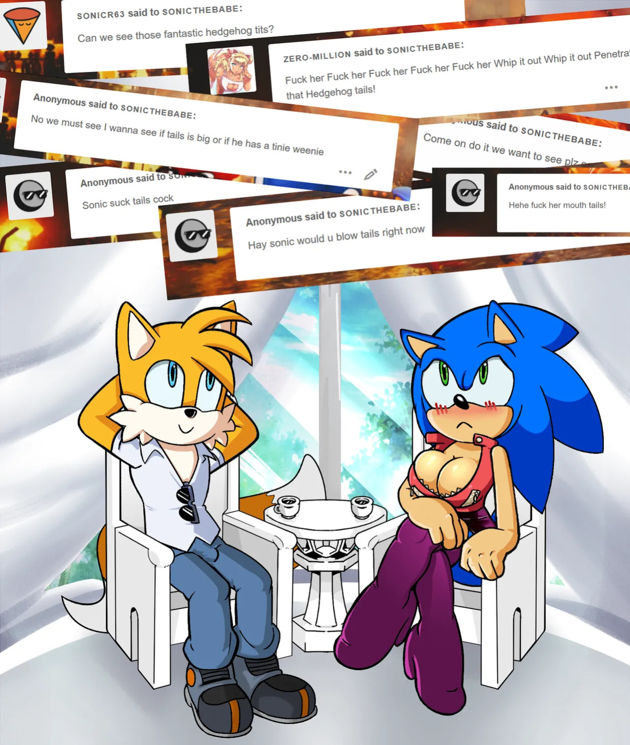 [Miss Phase] Ask Sonic the Babe and Tails