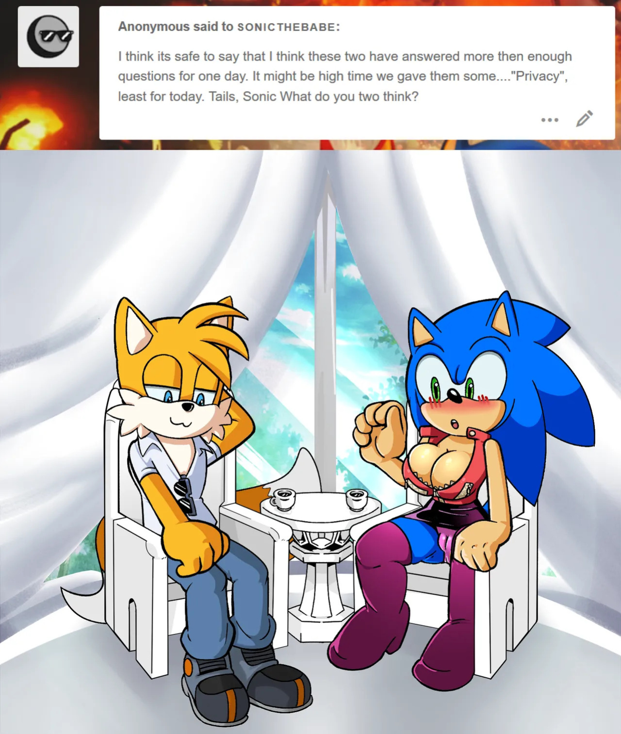 [Miss Phase] Ask Sonic the Babe and Tails