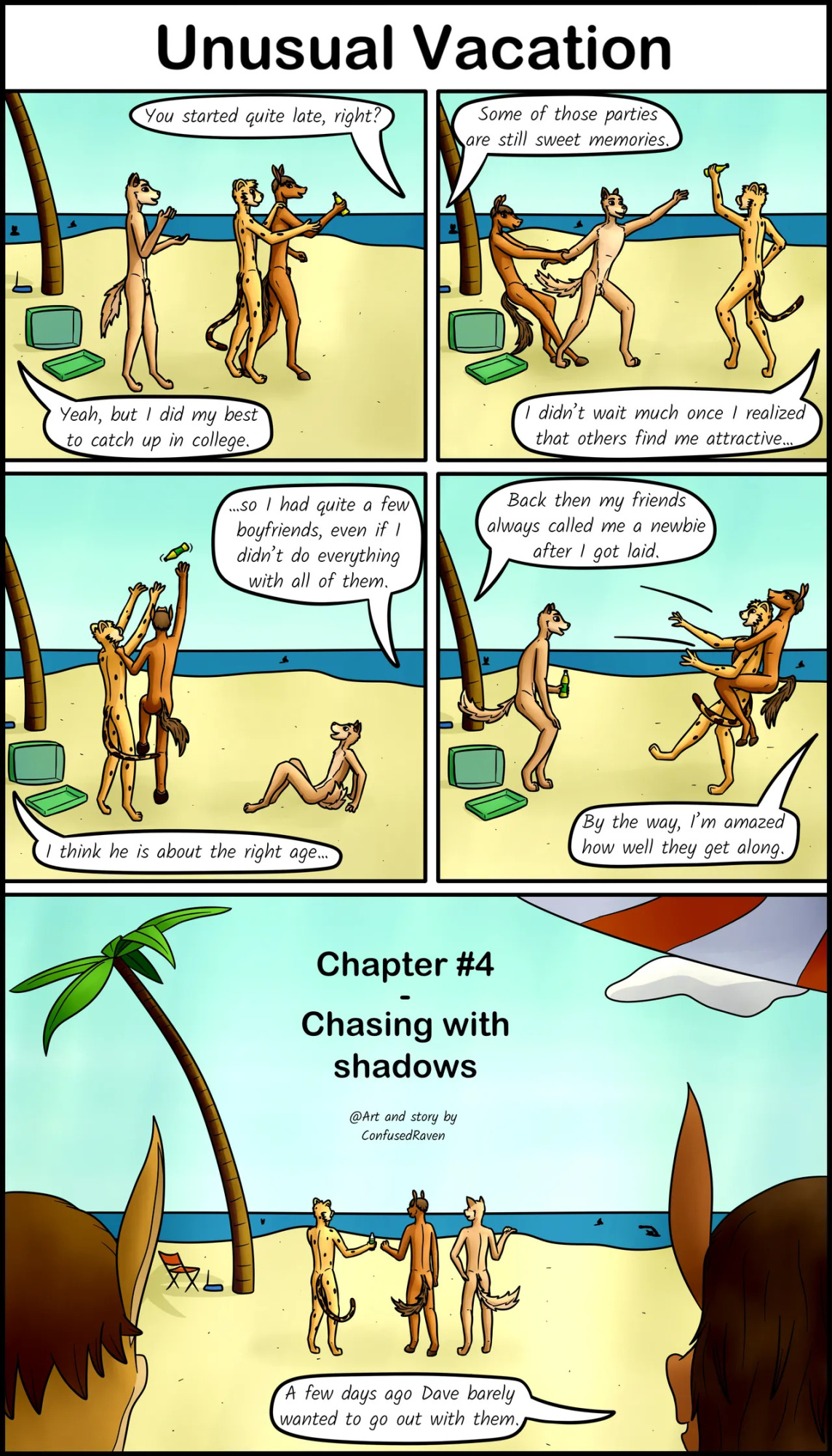 [ConfusedRaven] Unusual Vacation #4 - Chasing with shadows