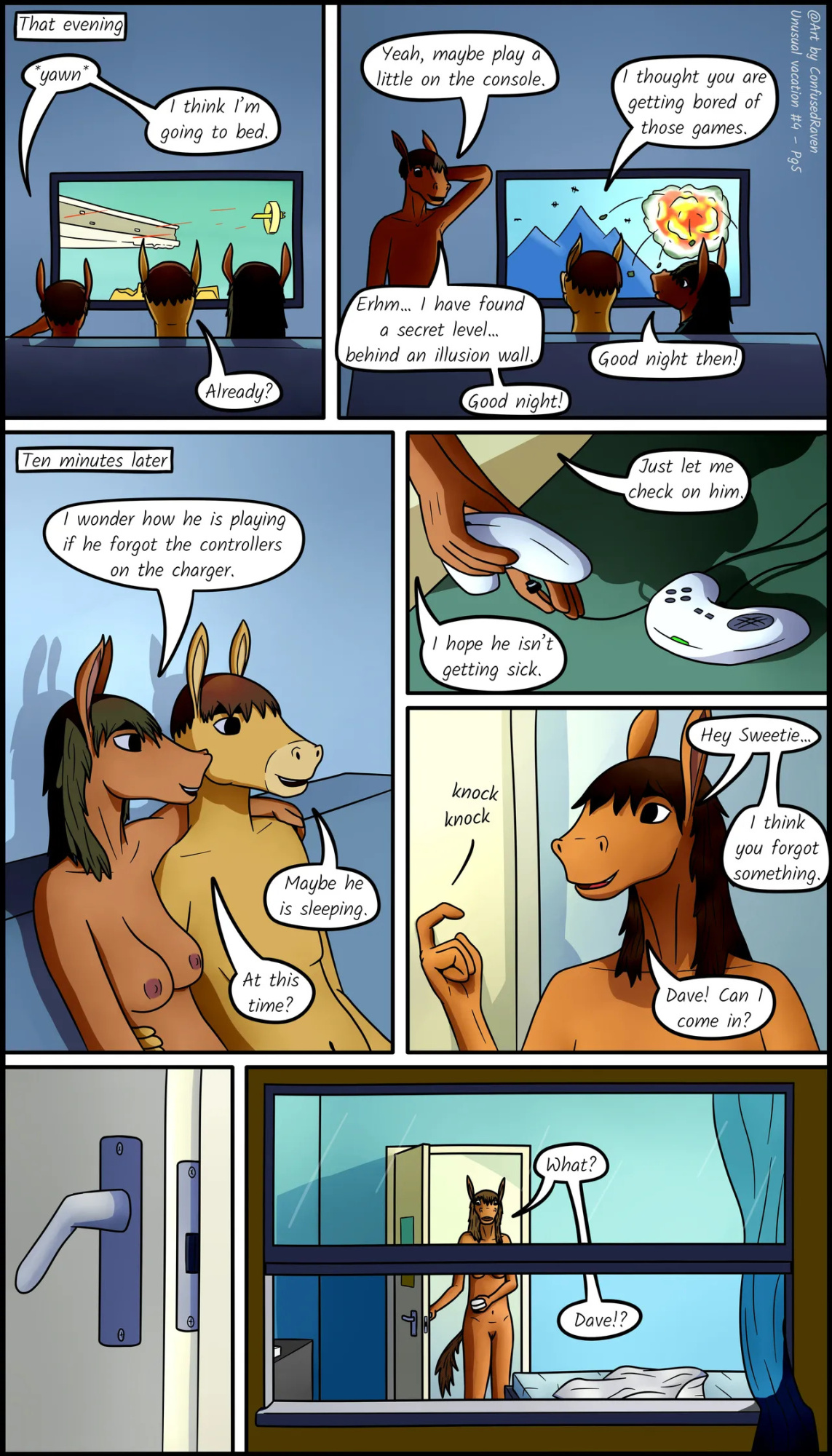 [ConfusedRaven] Unusual Vacation #4 - Chasing with shadows