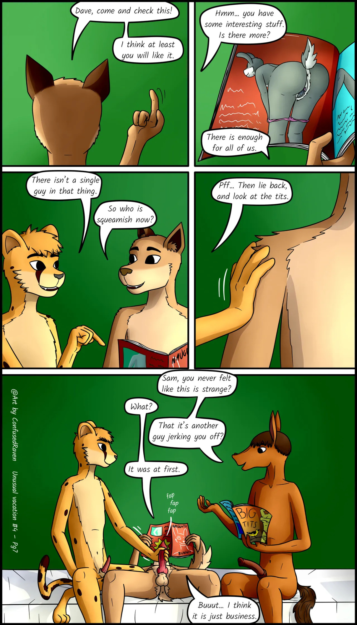 [ConfusedRaven] Unusual Vacation #4 - Chasing with shadows