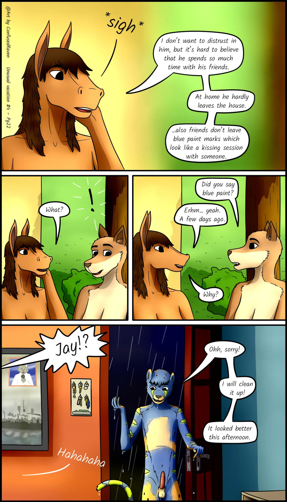 [ConfusedRaven] Unusual Vacation #4 - Chasing with shadows