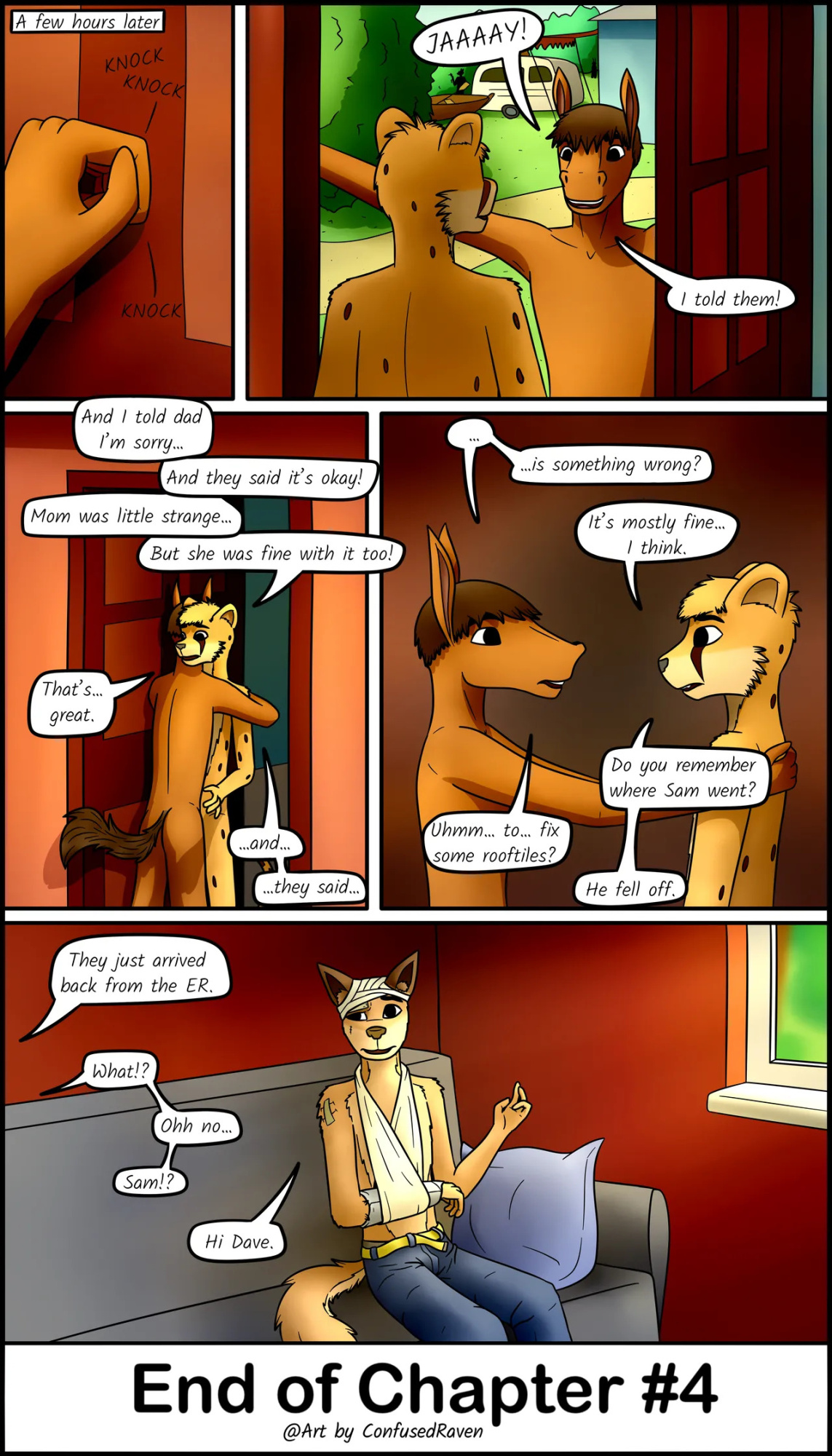 [ConfusedRaven] Unusual Vacation #4 - Chasing with shadows