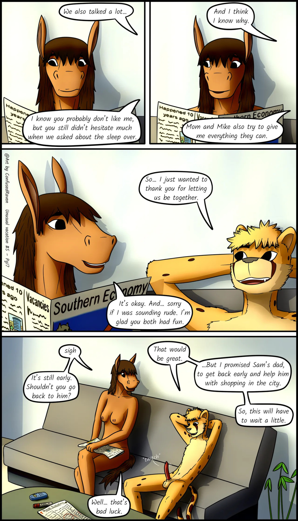 [ConfusedRaven] Unusual Vacation #5 - A taste of a new world