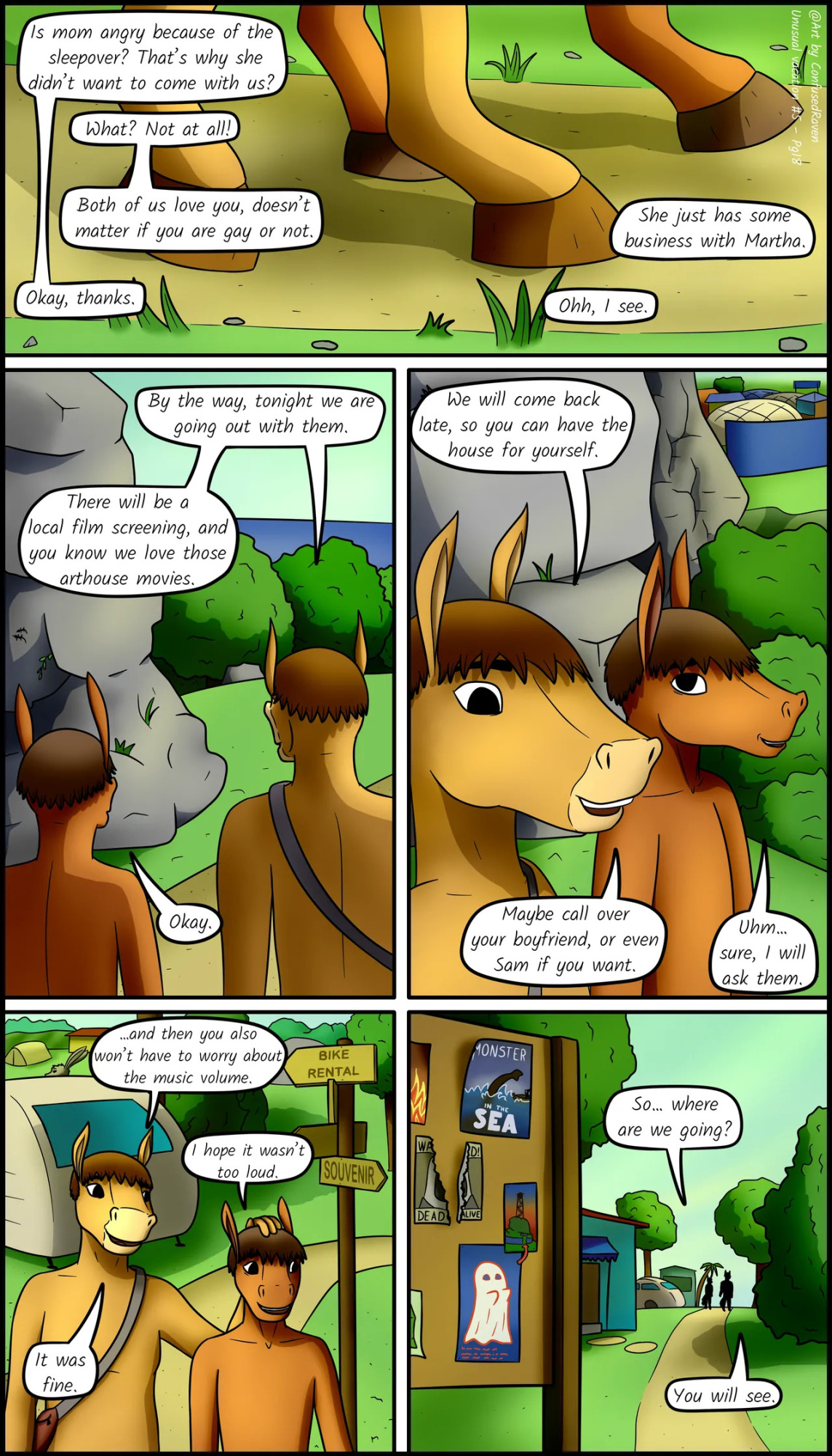 [ConfusedRaven] Unusual Vacation #5 - A taste of a new world