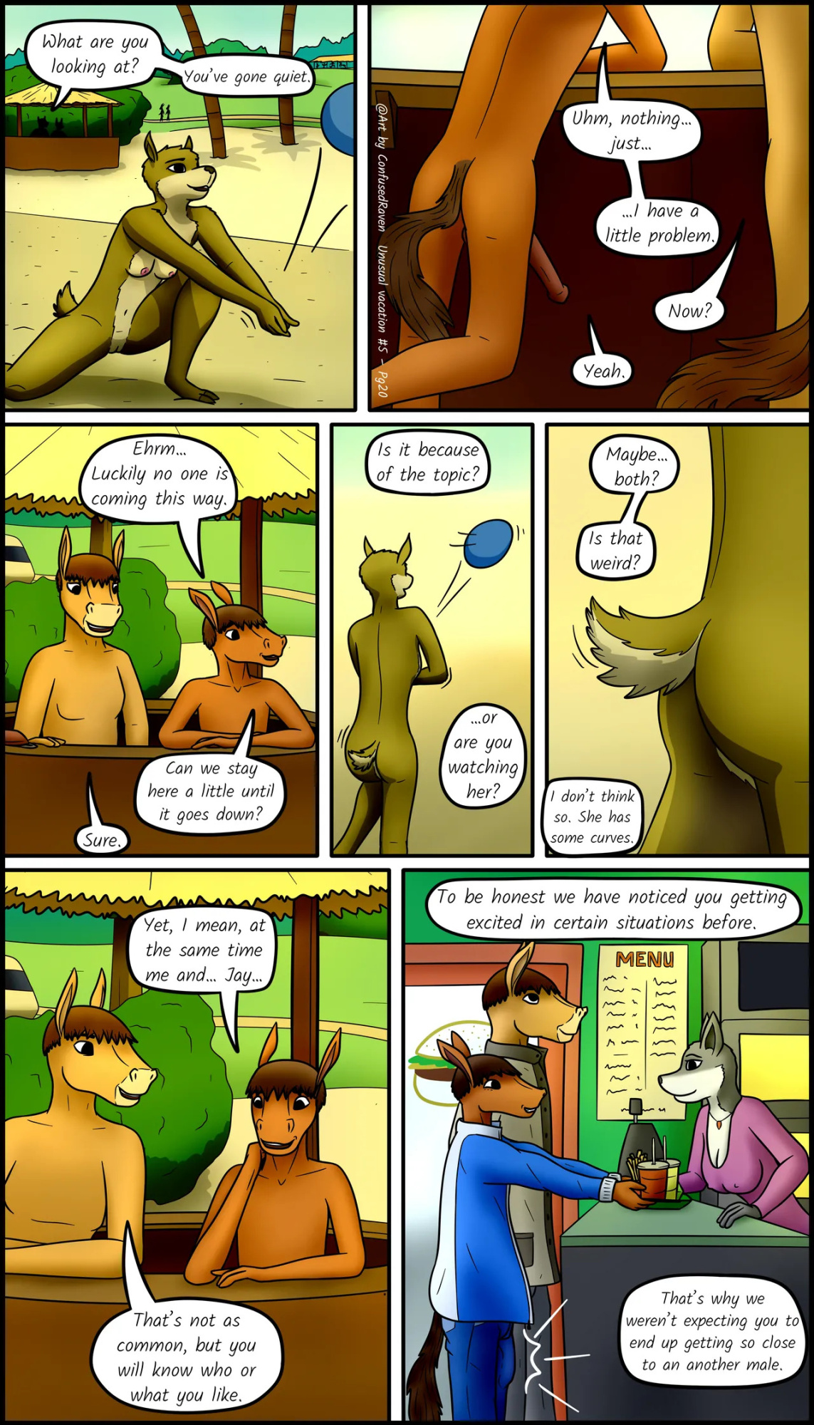 [ConfusedRaven] Unusual Vacation #5 - A taste of a new world