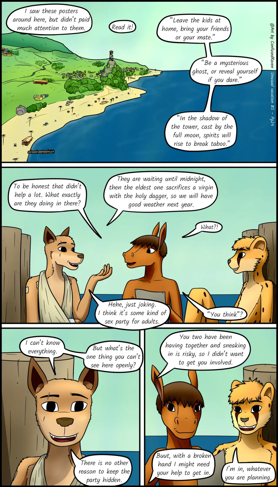[ConfusedRaven] Unusual Vacation #5 - A taste of a new world