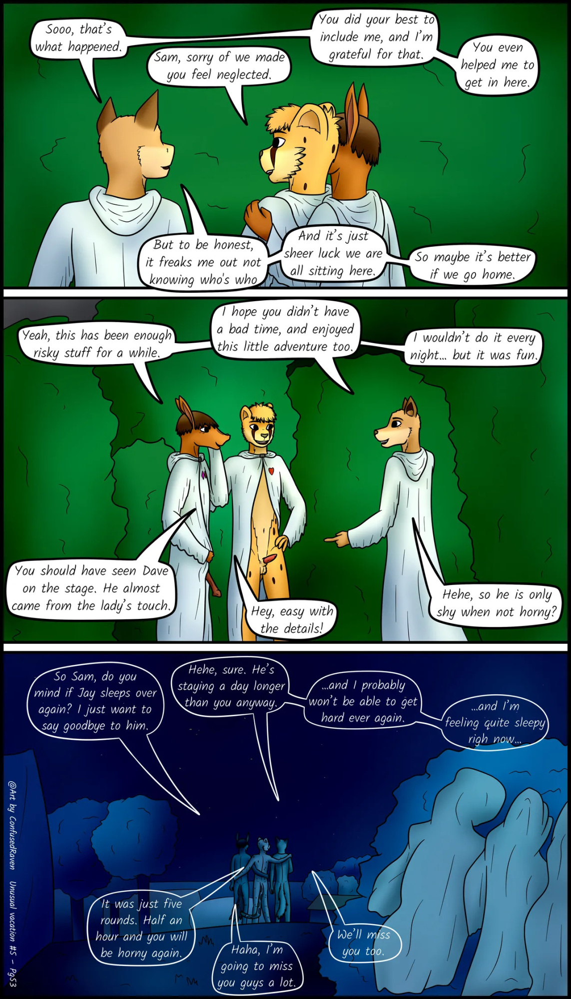 [ConfusedRaven] Unusual Vacation #5 - A taste of a new world