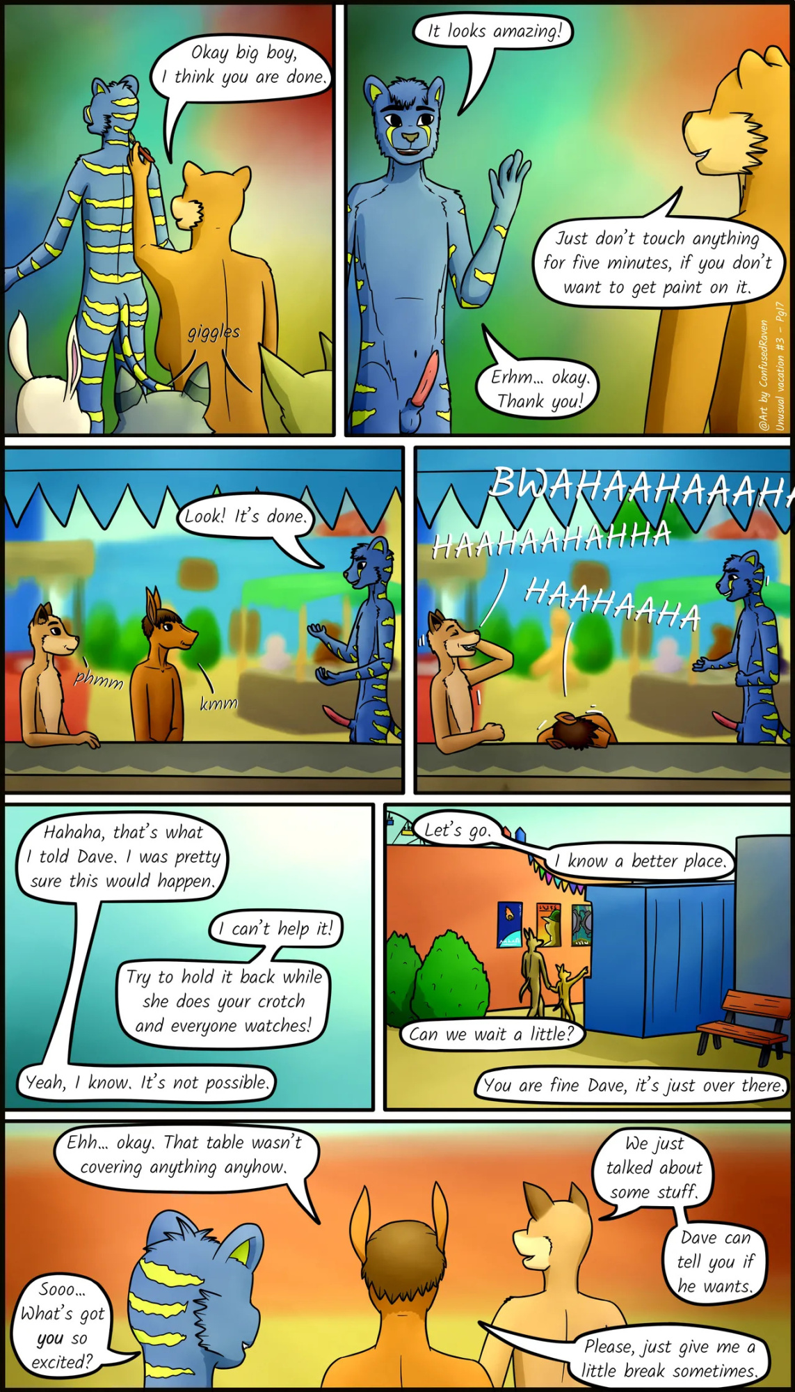 [ConfusedRaven] Unusual Vacation #3 - The wolf and the sheep